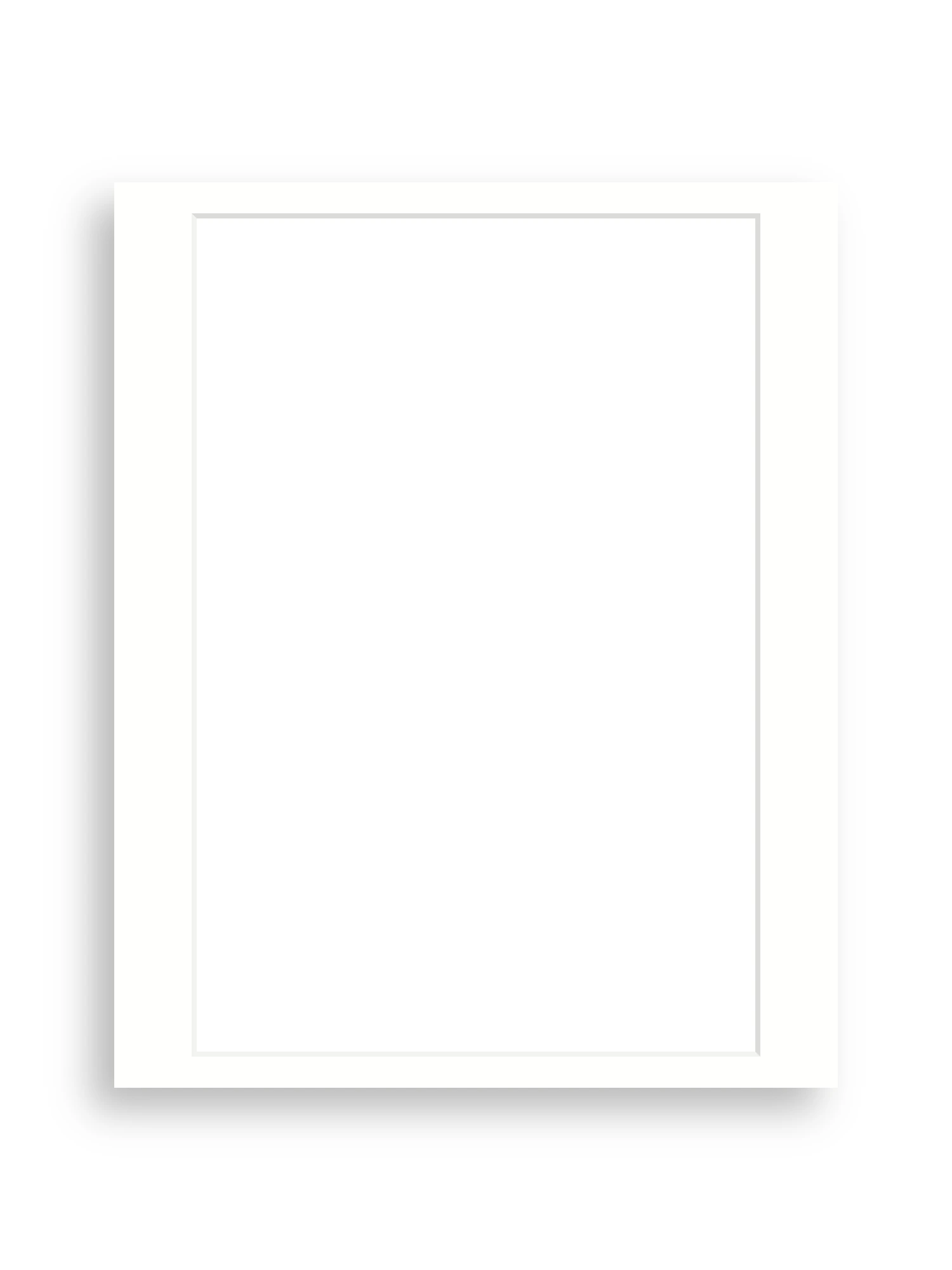 16×20" Picture Mount for A3 Plus Artwork