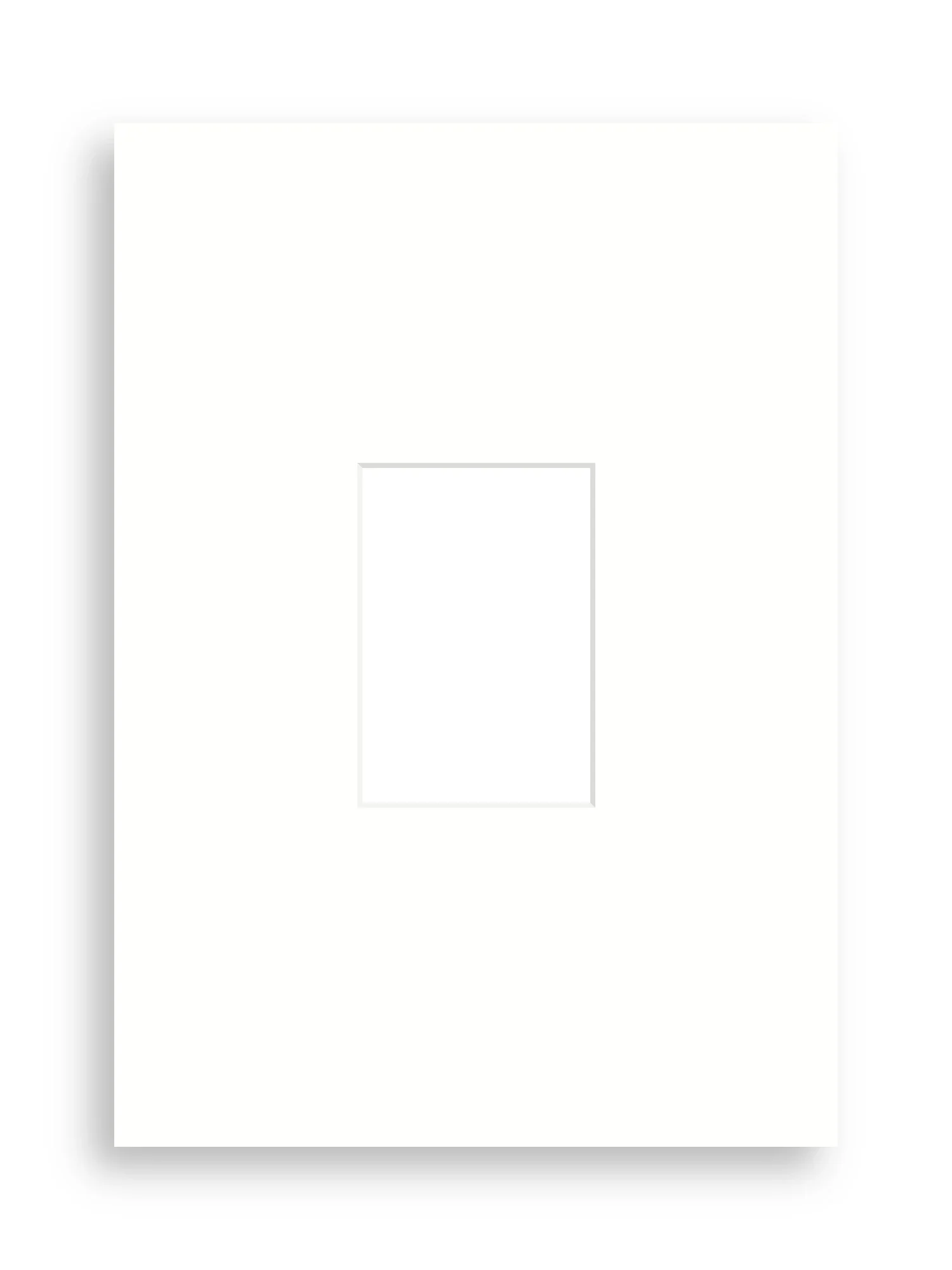 A2 Picture Mount for A5 Artwork