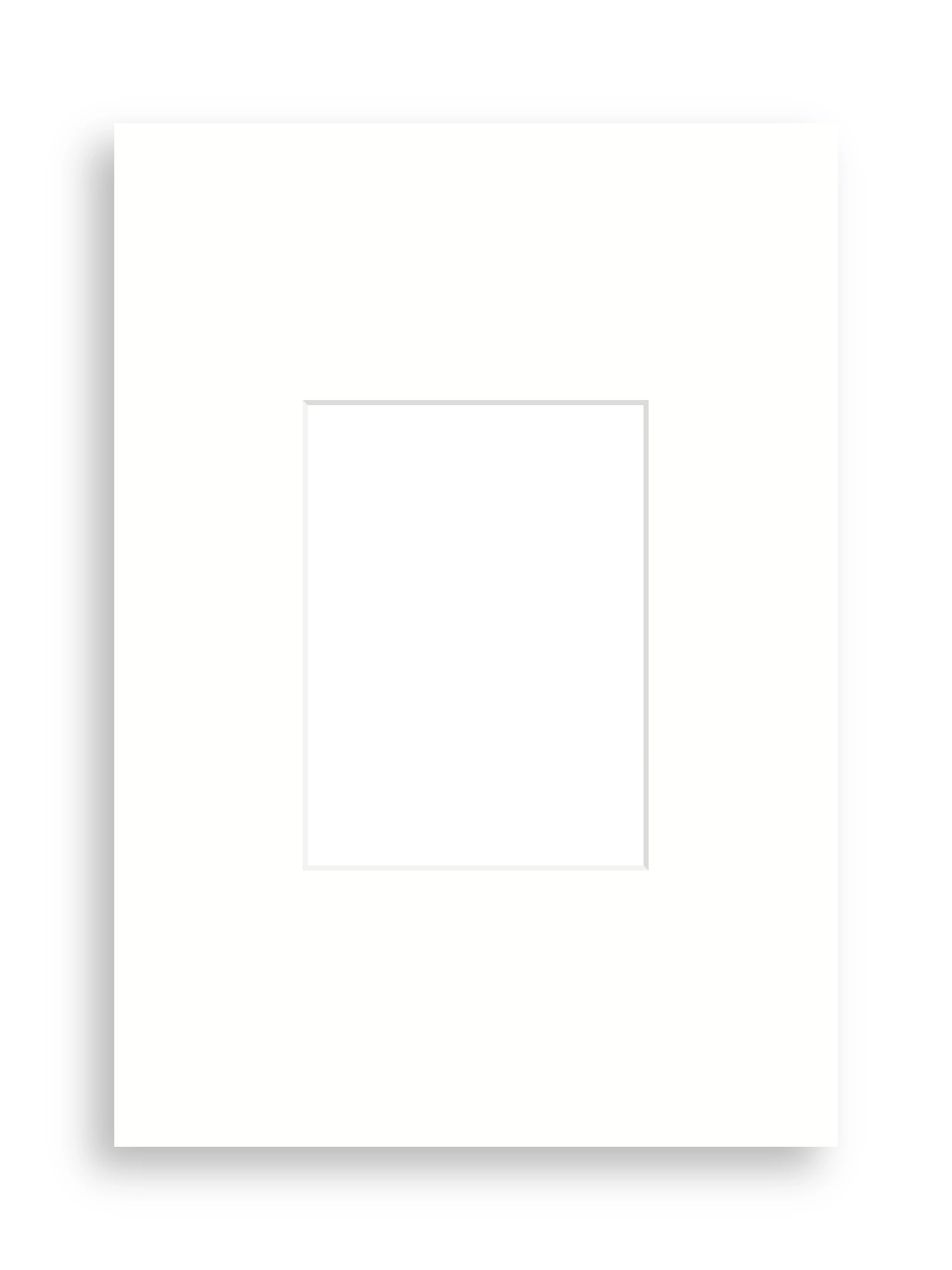 A3 Picture Mount for 6×8" Artwork