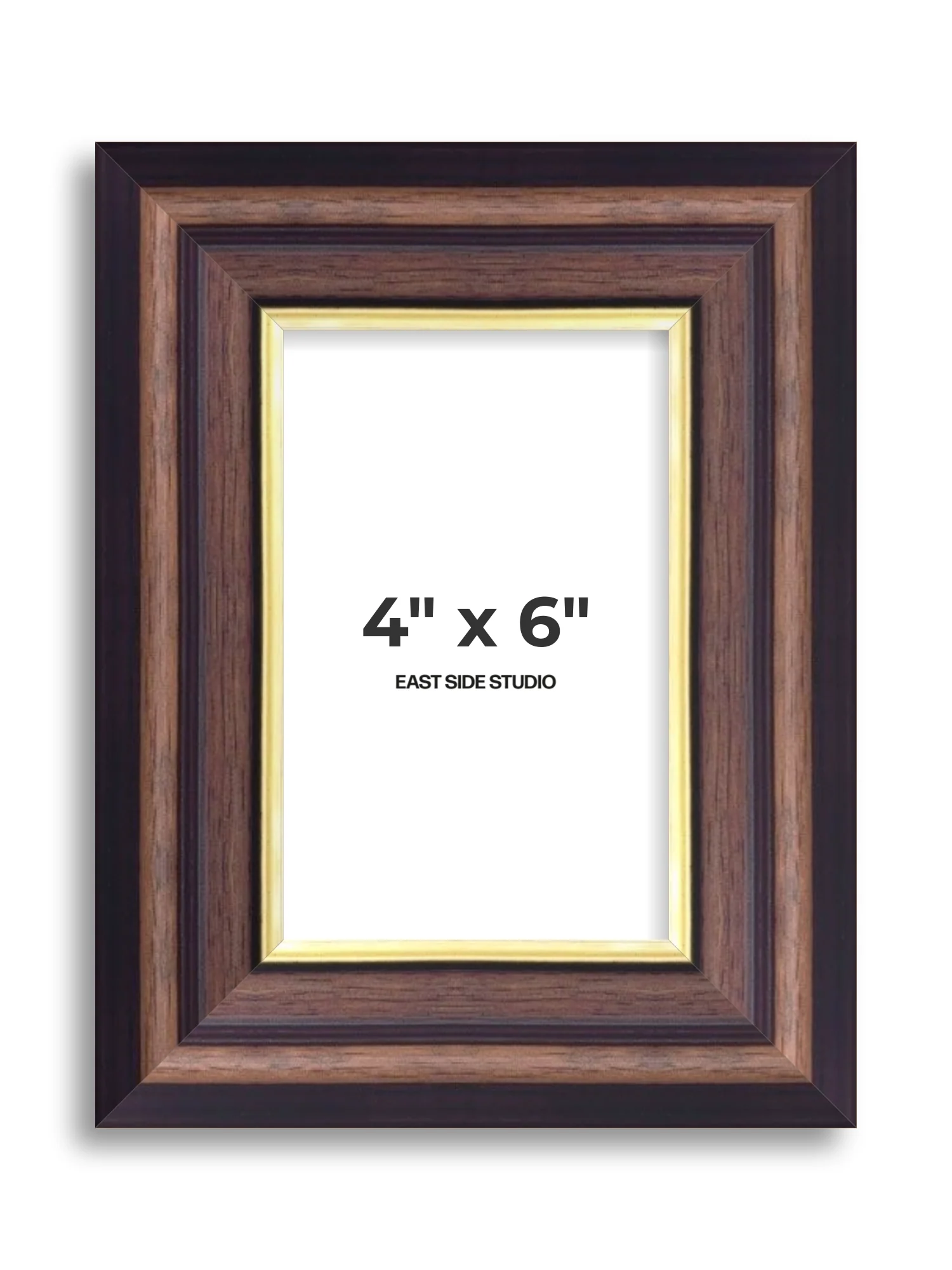 Antique Walnut & Gold - Extra Wide - Premium Wooden Picture Frame - Image 10