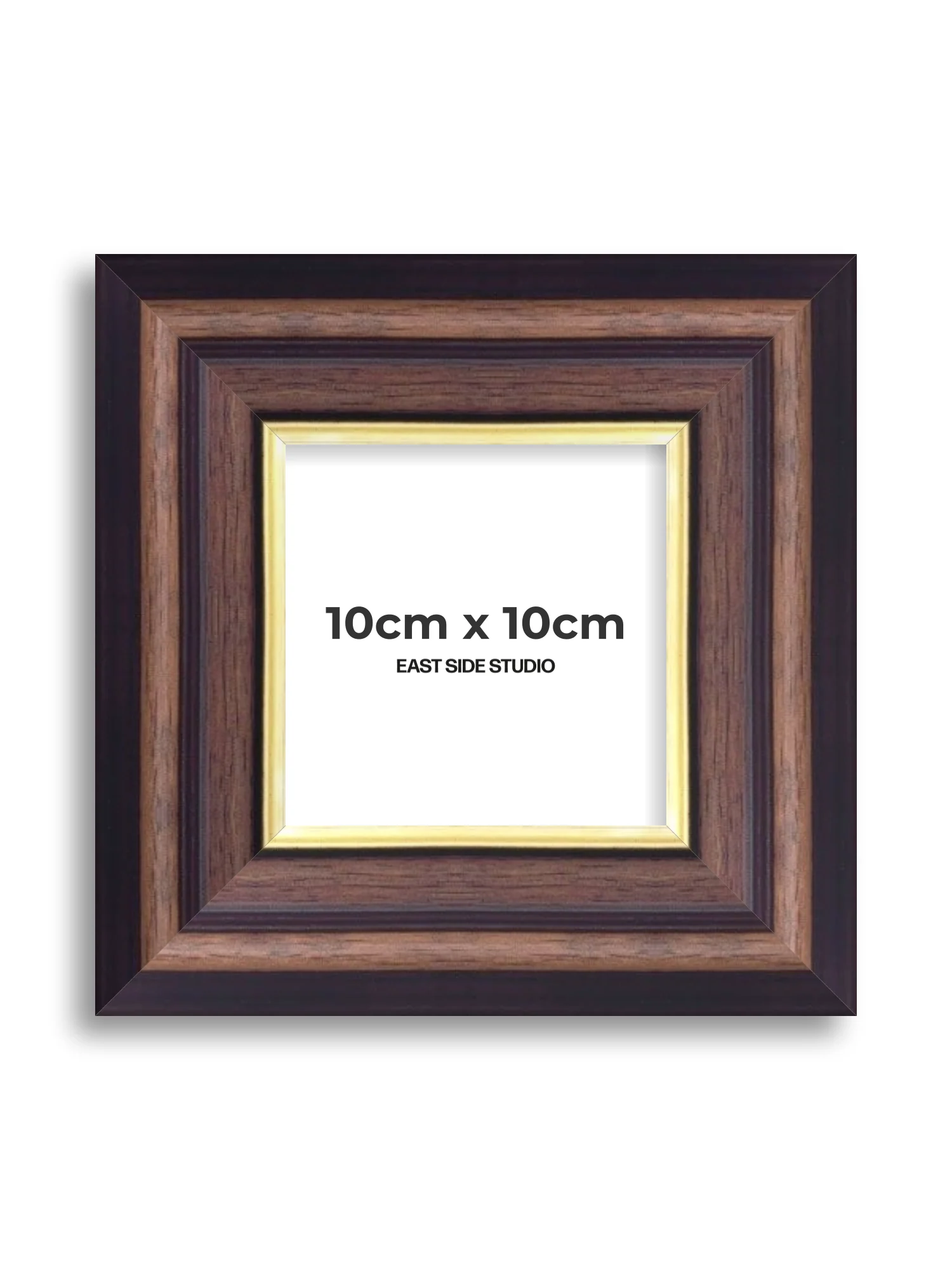 Antique Walnut & Gold - Extra Wide - Premium Wooden Picture Frame - Image 4