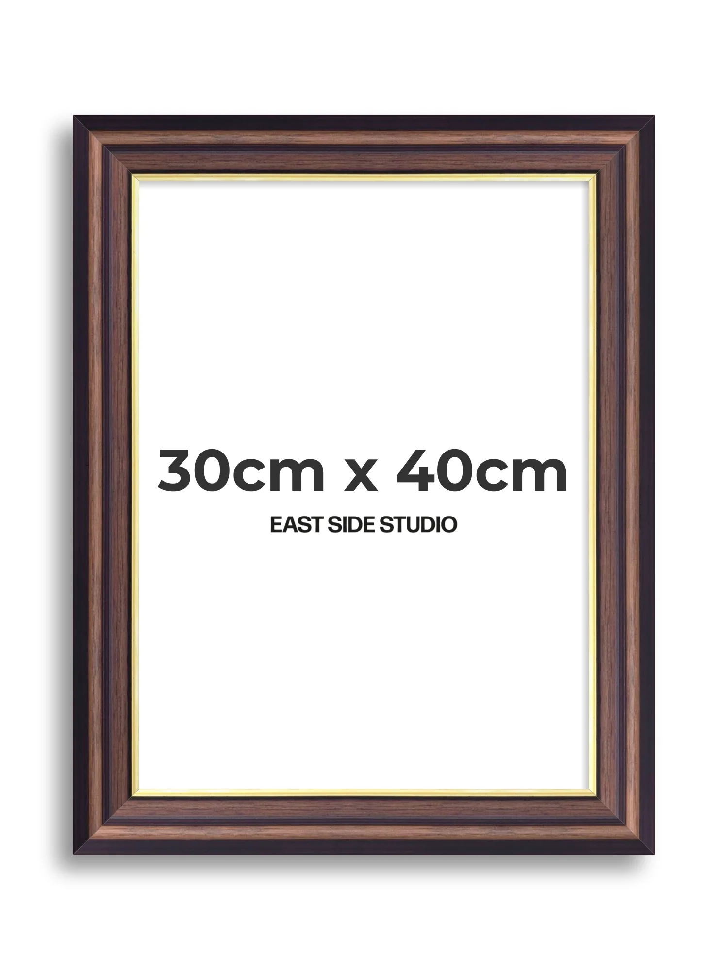 Antique Walnut & Gold - Extra Wide - Premium Wooden Picture Frame - Image 41