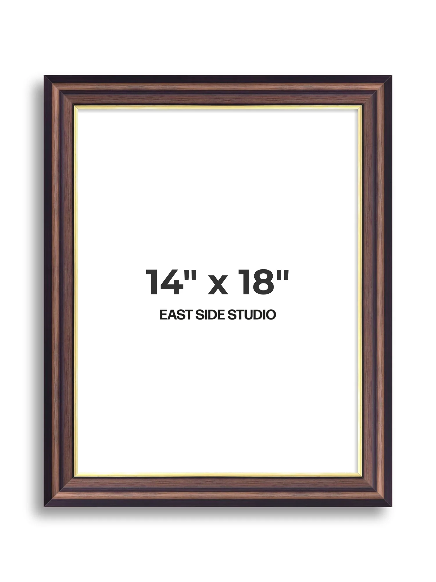 Antique Walnut & Gold - Extra Wide - Premium Wooden Picture Frame - Image 50