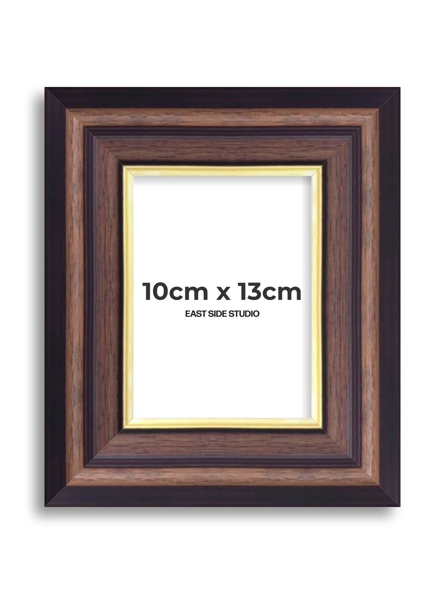 Antique Walnut & Gold - Extra Wide - Premium Wooden Picture Frame - Image 8