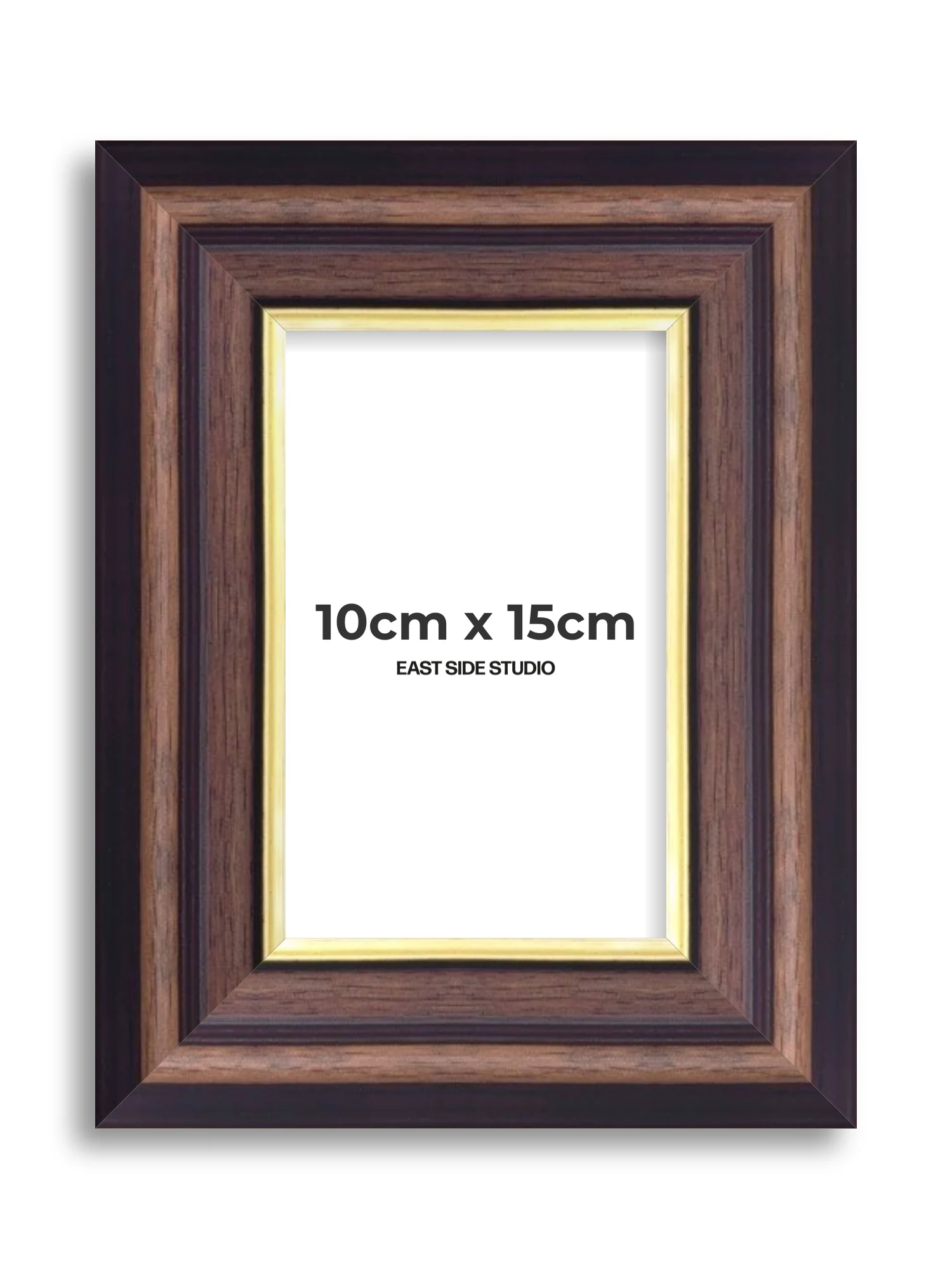 Antique Walnut & Gold - Extra Wide - Premium Wooden Picture Frame - Image 9