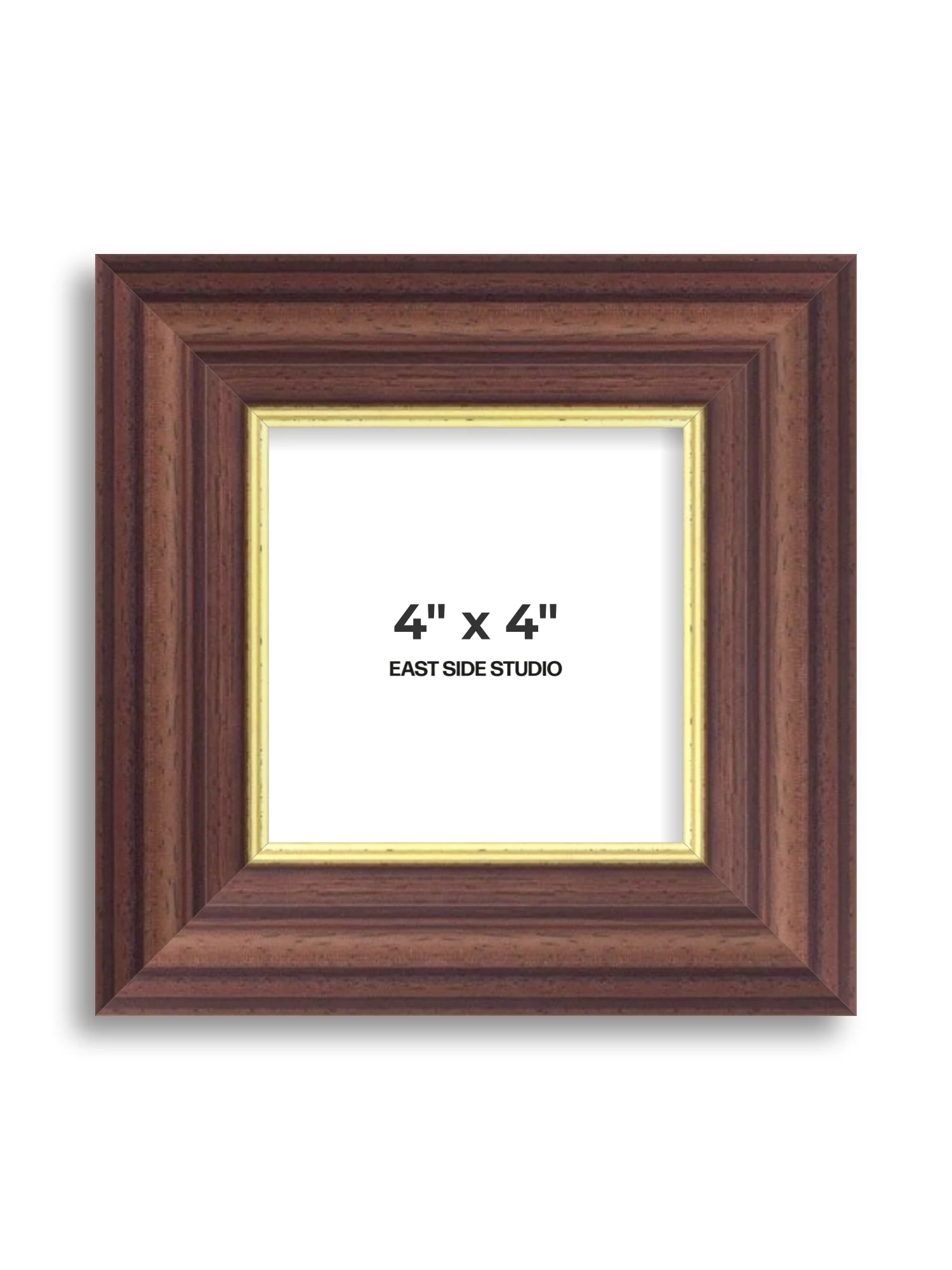 Antique Walnut & Gold - Wide - Premium Wooden Picture Frame - Image 5