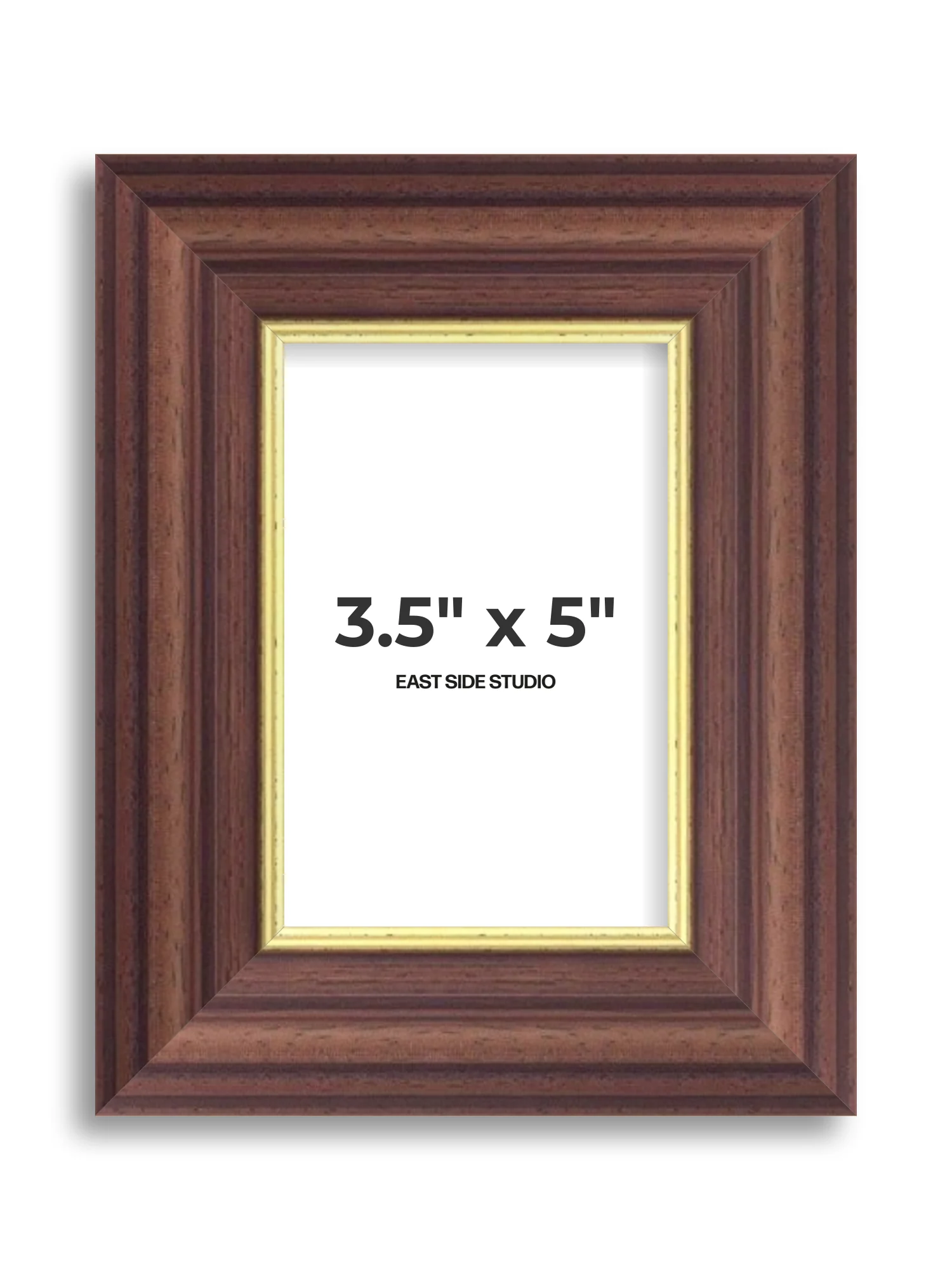 Antique Walnut & Gold - Wide - Premium Wooden Picture Frame - Image 6