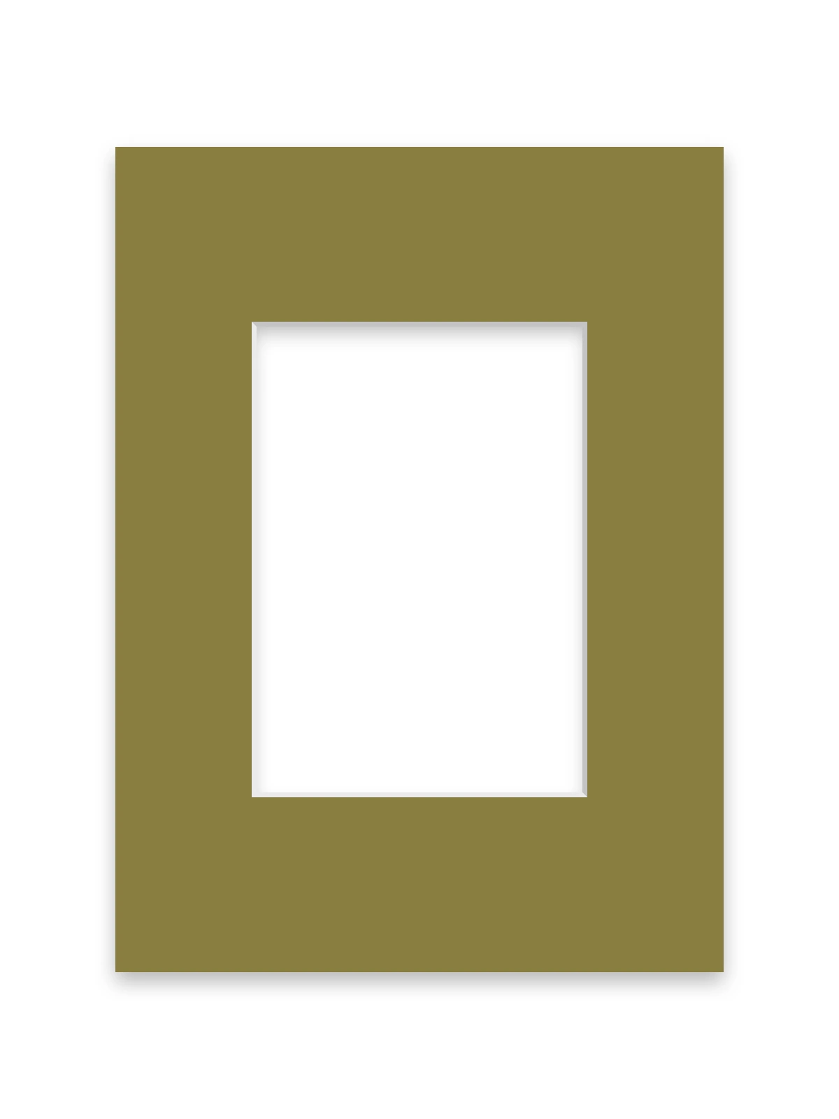 Custom Picture Frame Mount – Army Green
