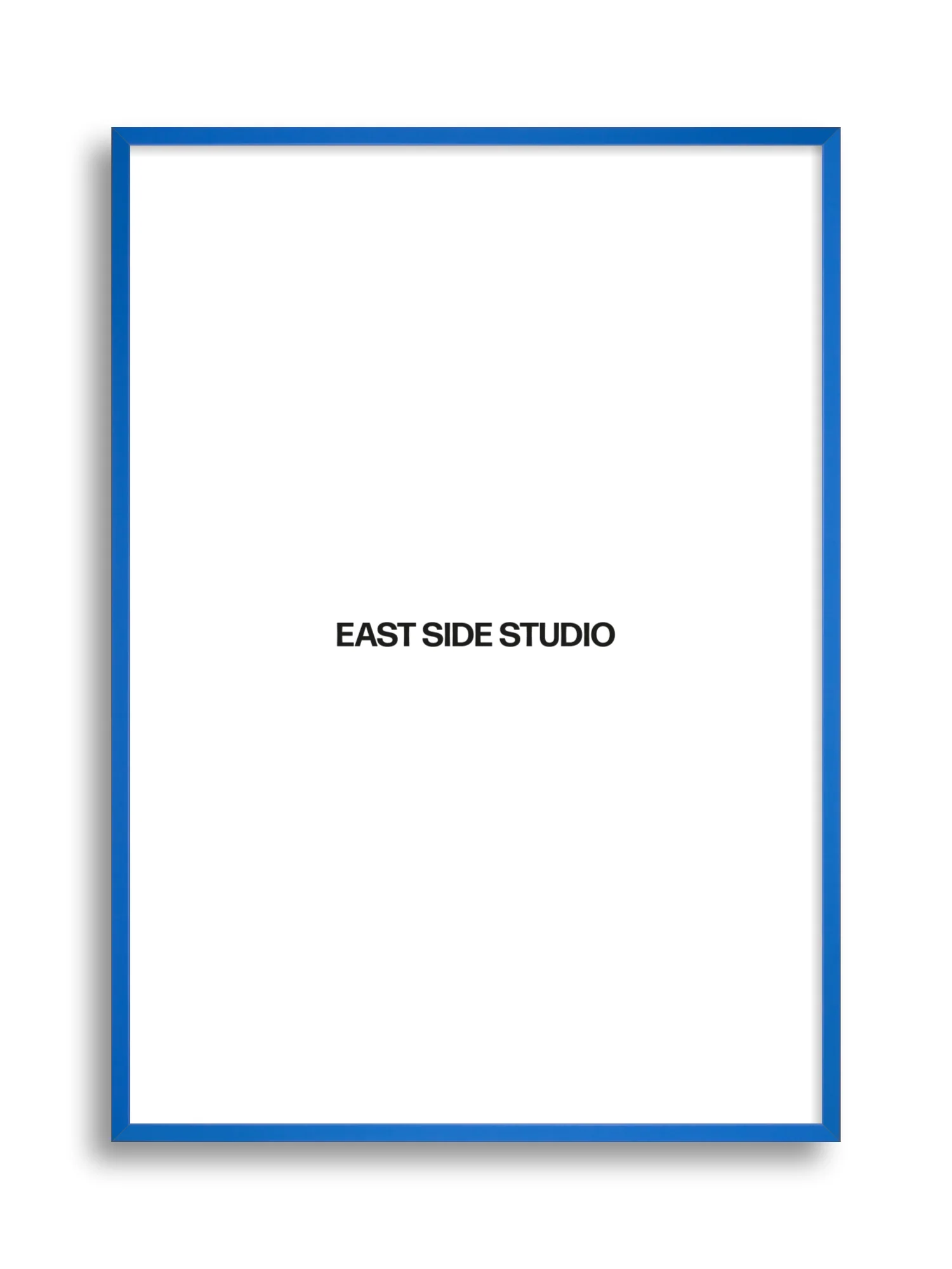 Azure Blue - Slim - Premium Wooden Picture Frame