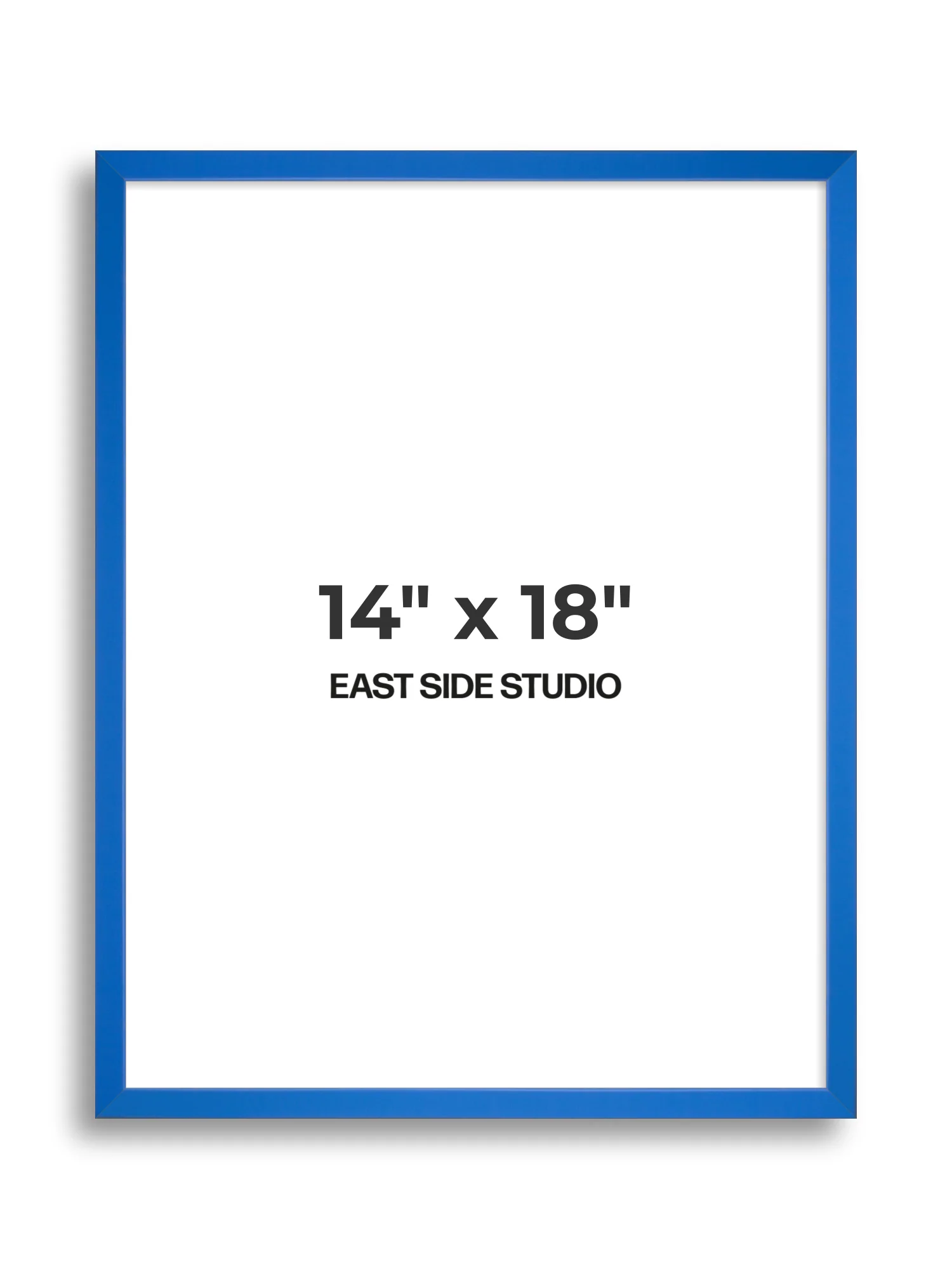 Azure Blue - Slim - Premium Wooden Picture Frame - Image 57