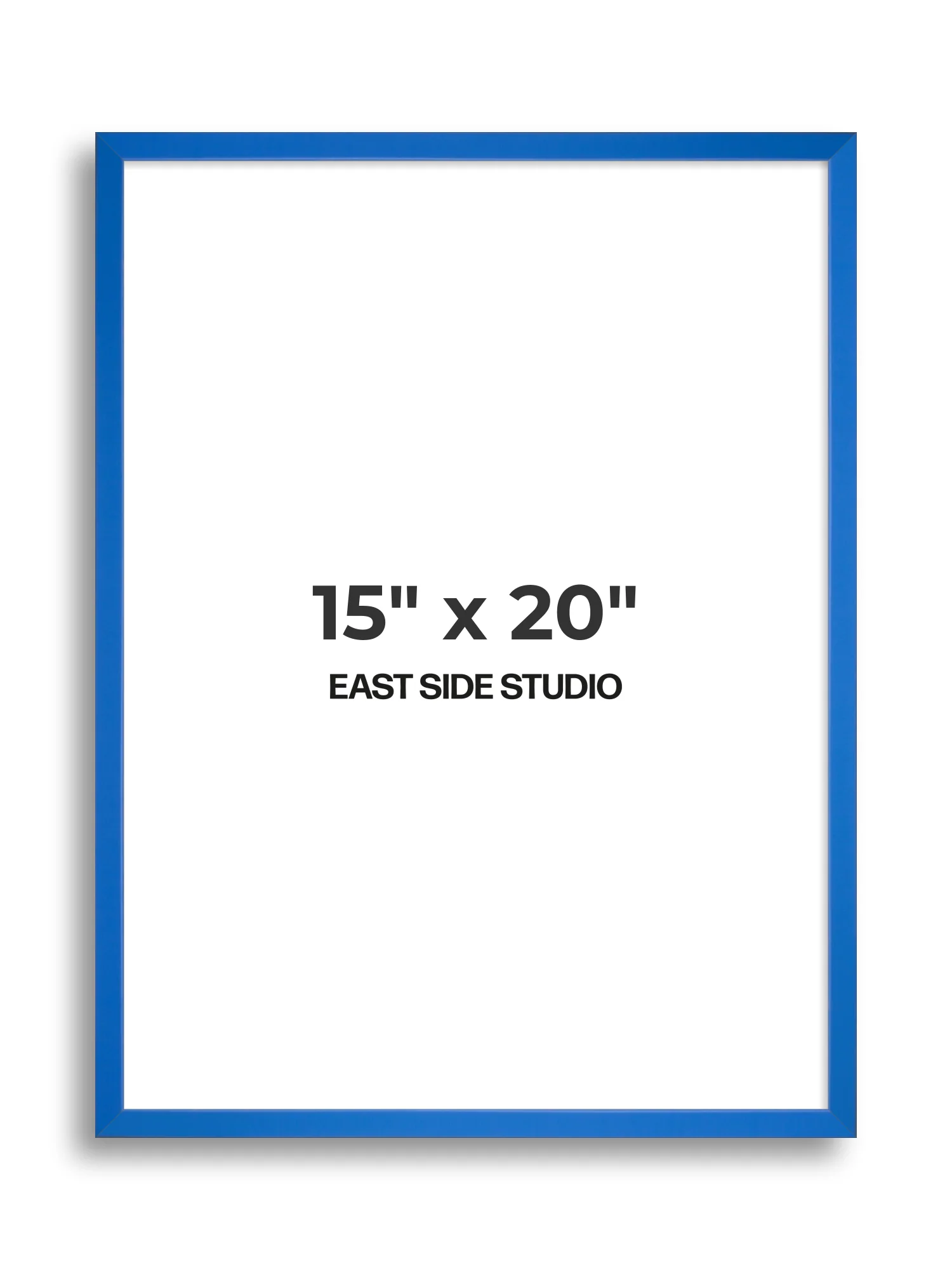 Azure Blue - Slim - Premium Wooden Picture Frame - Image 60