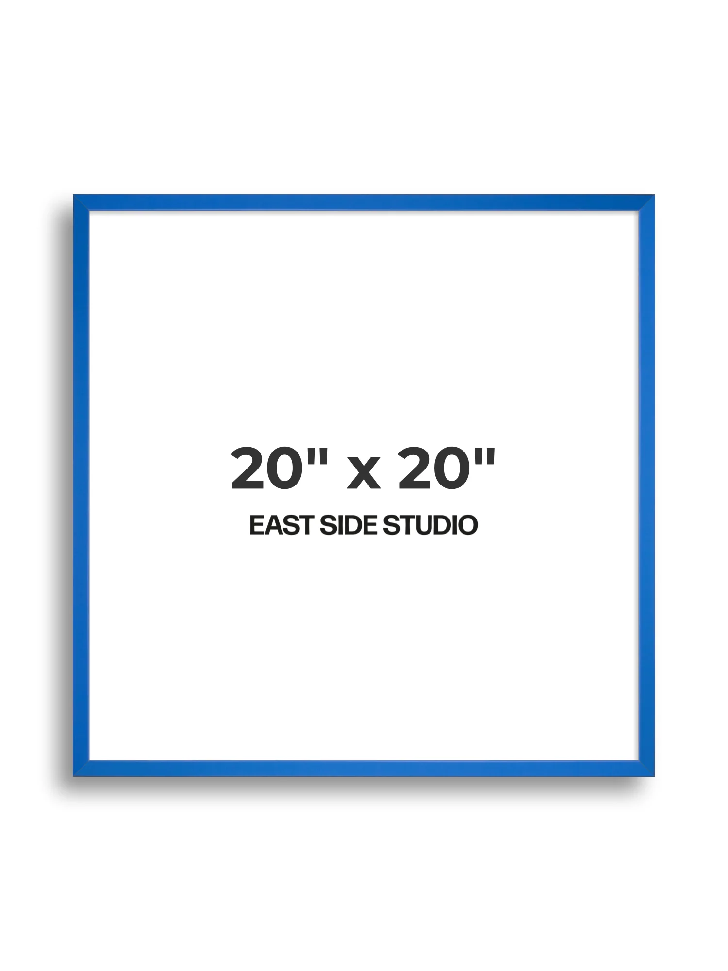 Azure Blue - Slim - Premium Wooden Picture Frame - Image 69