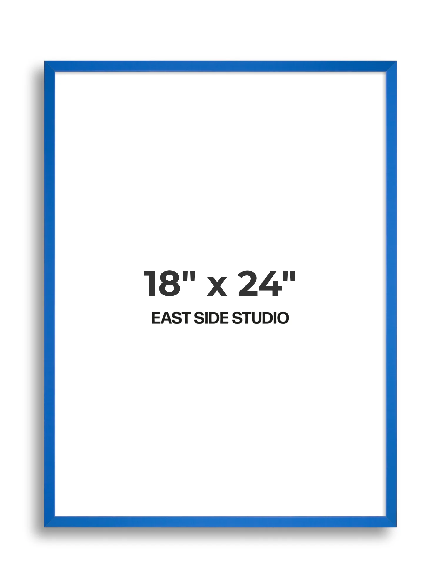 Azure Blue - Slim - Premium Wooden Picture Frame - Image 71