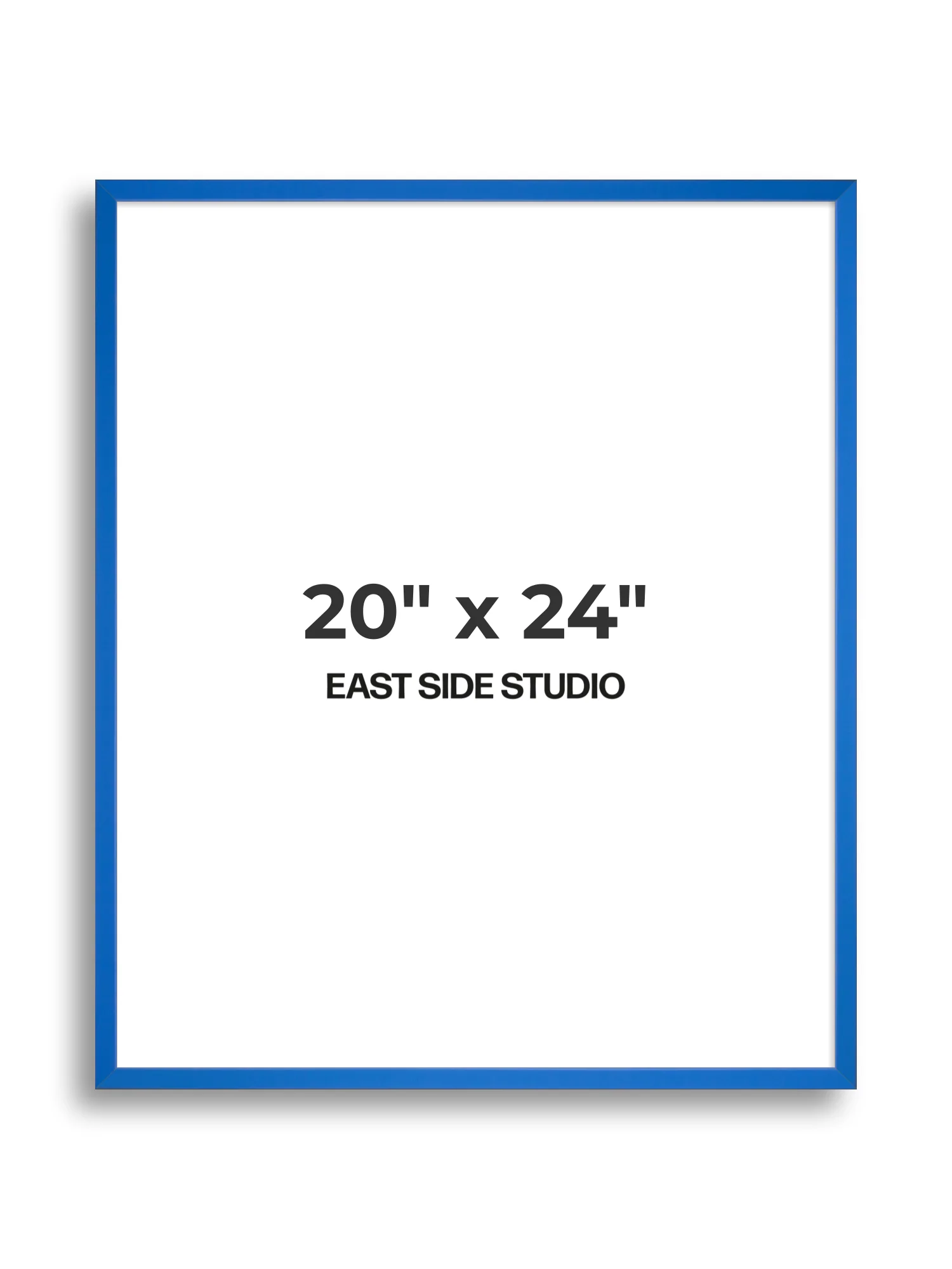 Azure Blue - Slim - Premium Wooden Picture Frame - Image 73