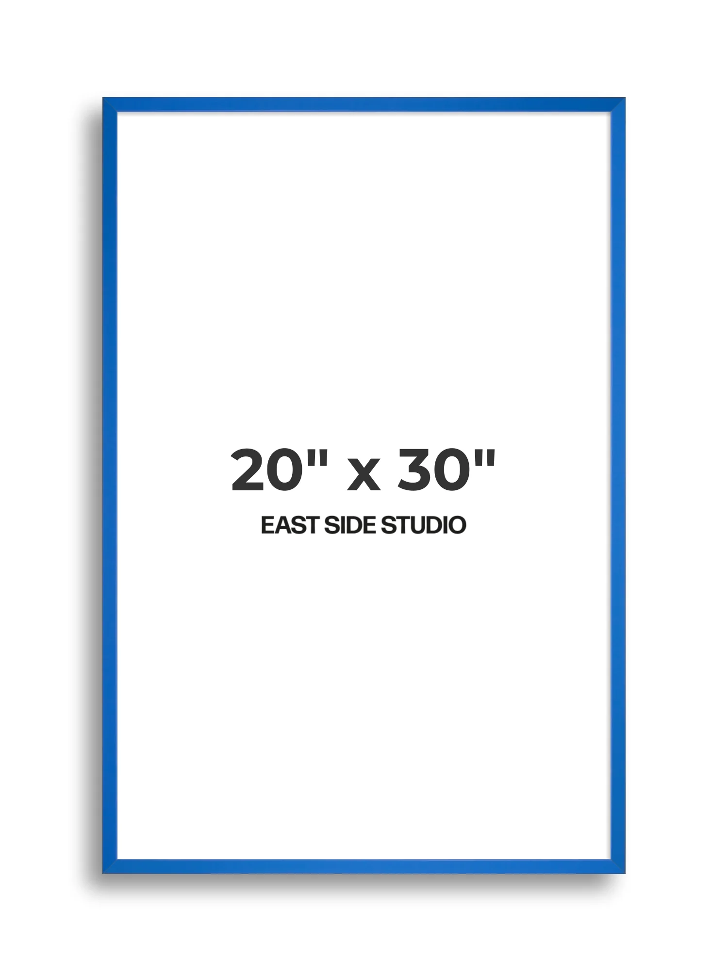 Azure Blue - Slim - Premium Wooden Picture Frame - Image 78