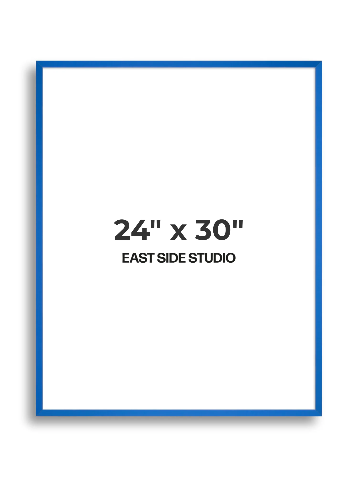 Azure Blue - Slim - Premium Wooden Picture Frame - Image 79