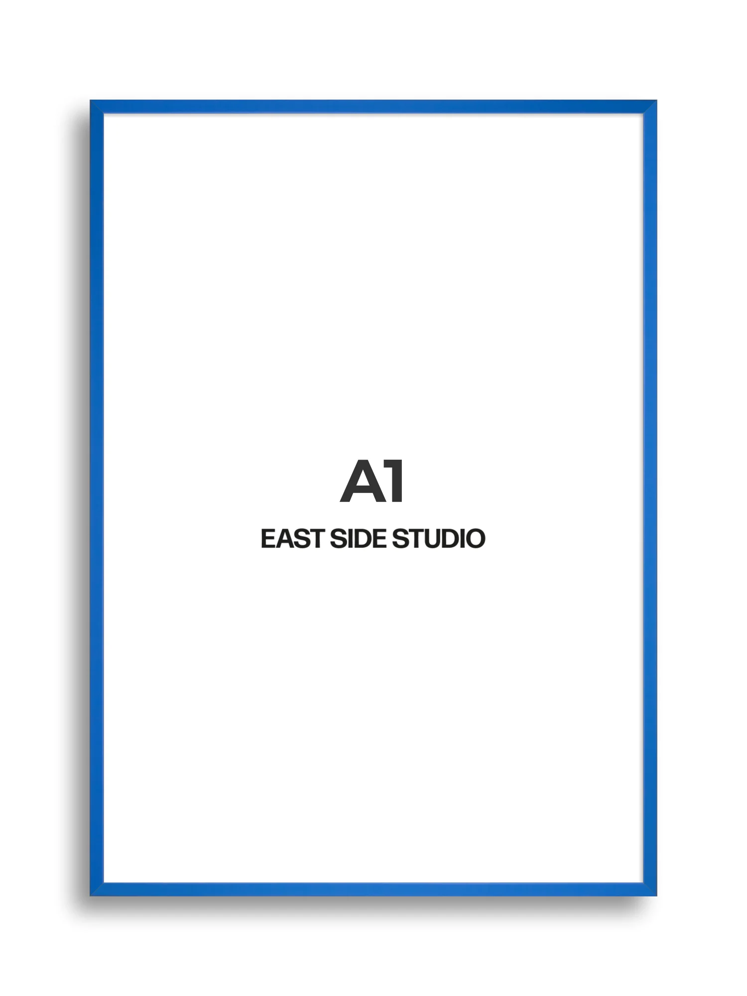Azure Blue - Slim - Premium Wooden Picture Frame - Image 82