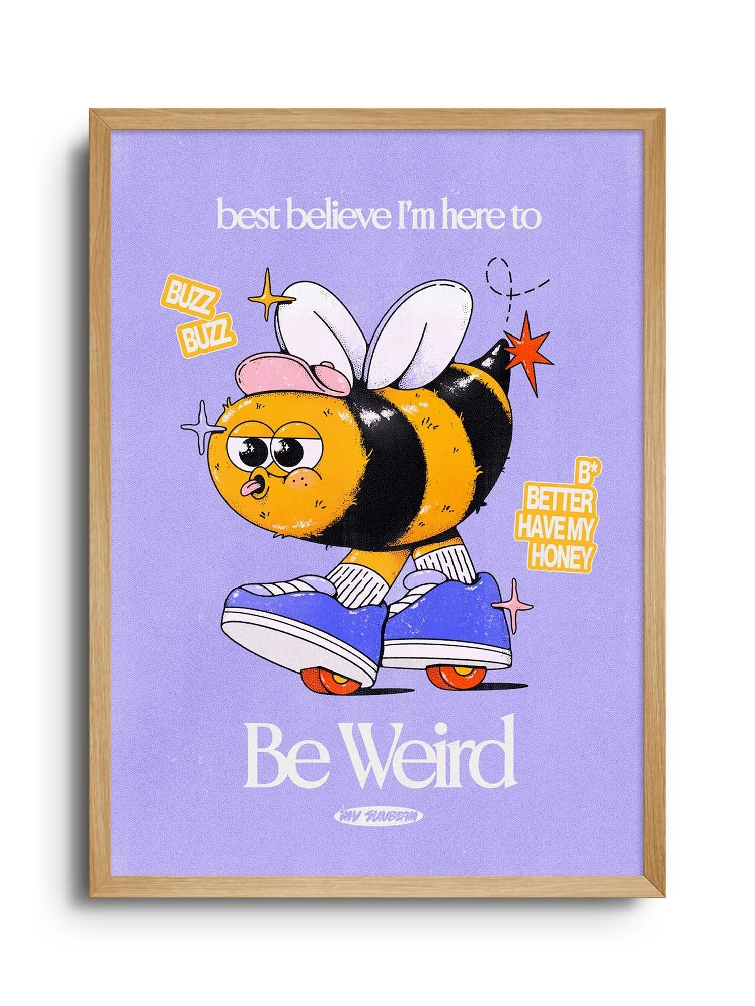 Be Weird - Purple - My Sunbeam - Image 4
