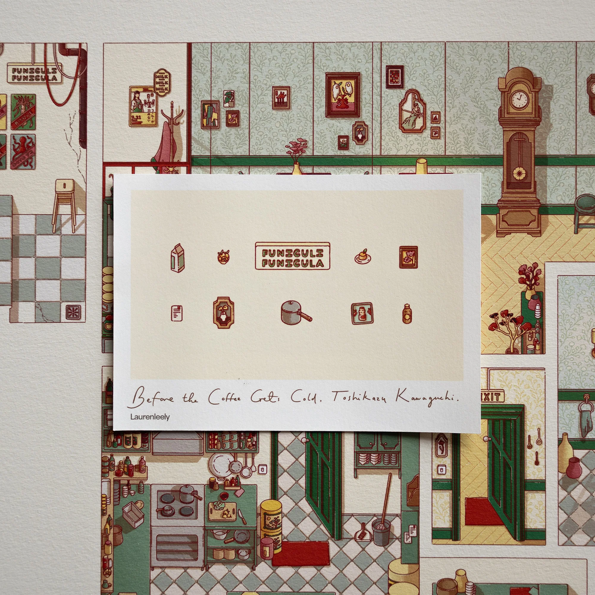 Before The Coffee Gets Cold - Laurenleely - Limited Edition - Image 5