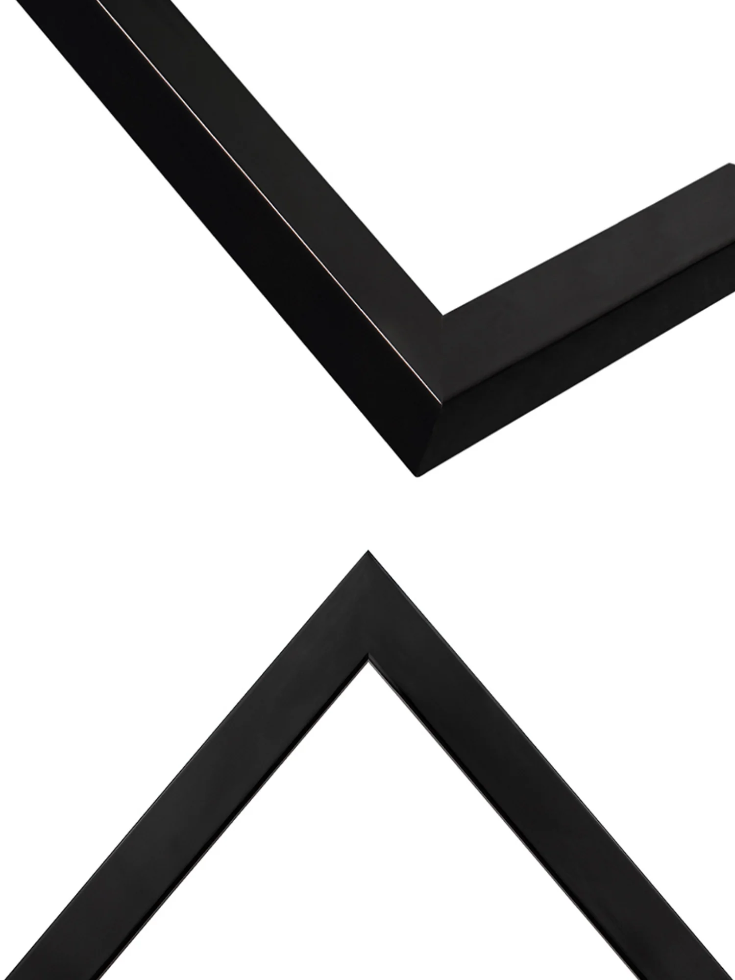Black Wood Lacquer - Premium Wooden Picture Frame - Image 2
