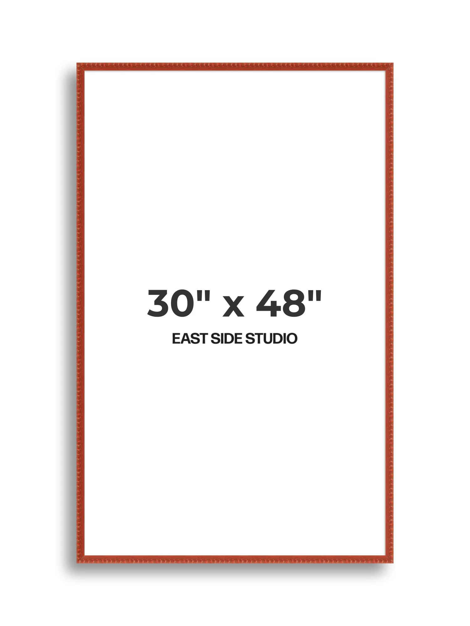 Brick Red Bobbin - Premium Wooden Picture Frame - Image 95