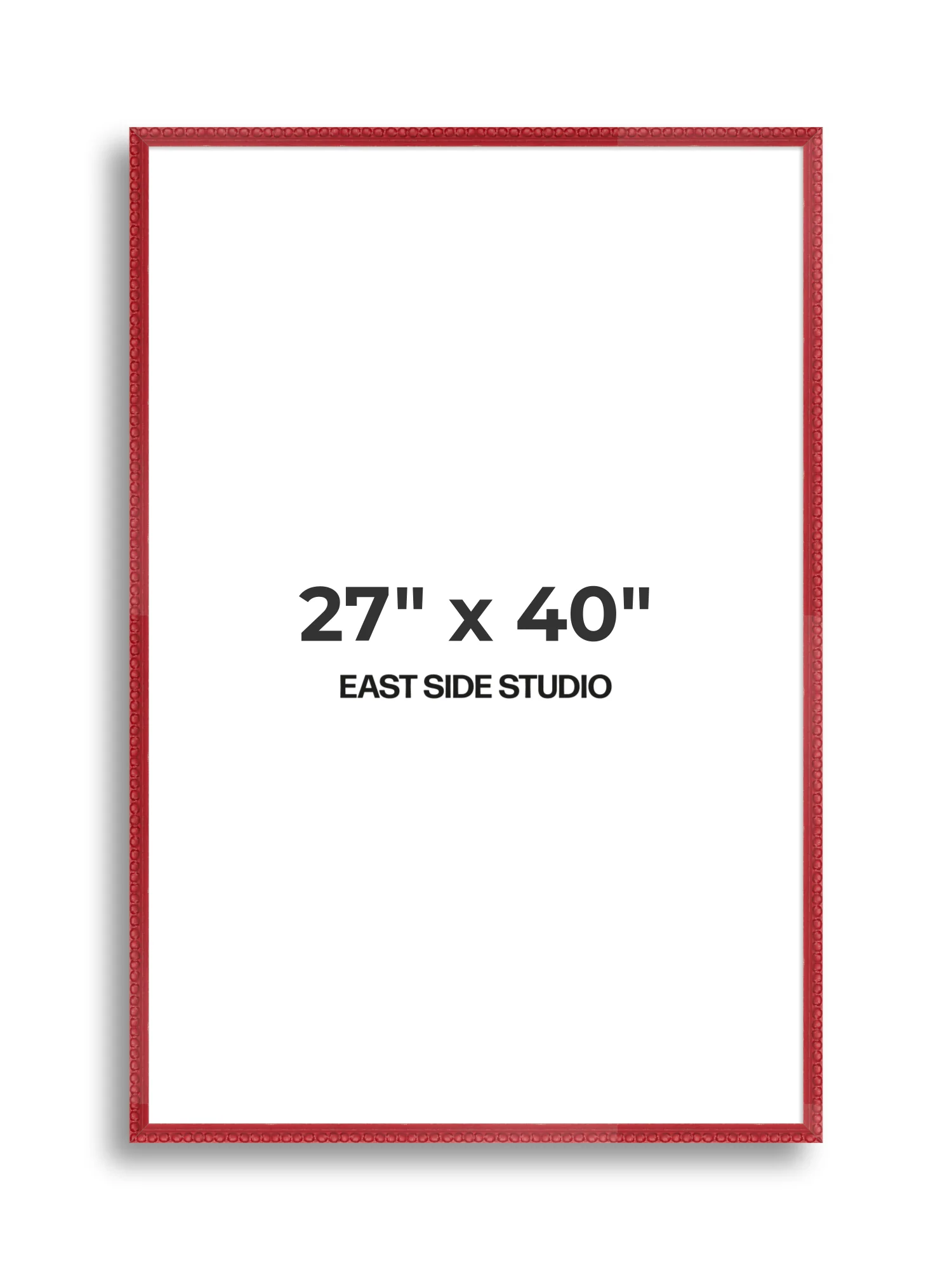 Cherry Red Bobbin - Premium Wooden Picture Frame - Image 90