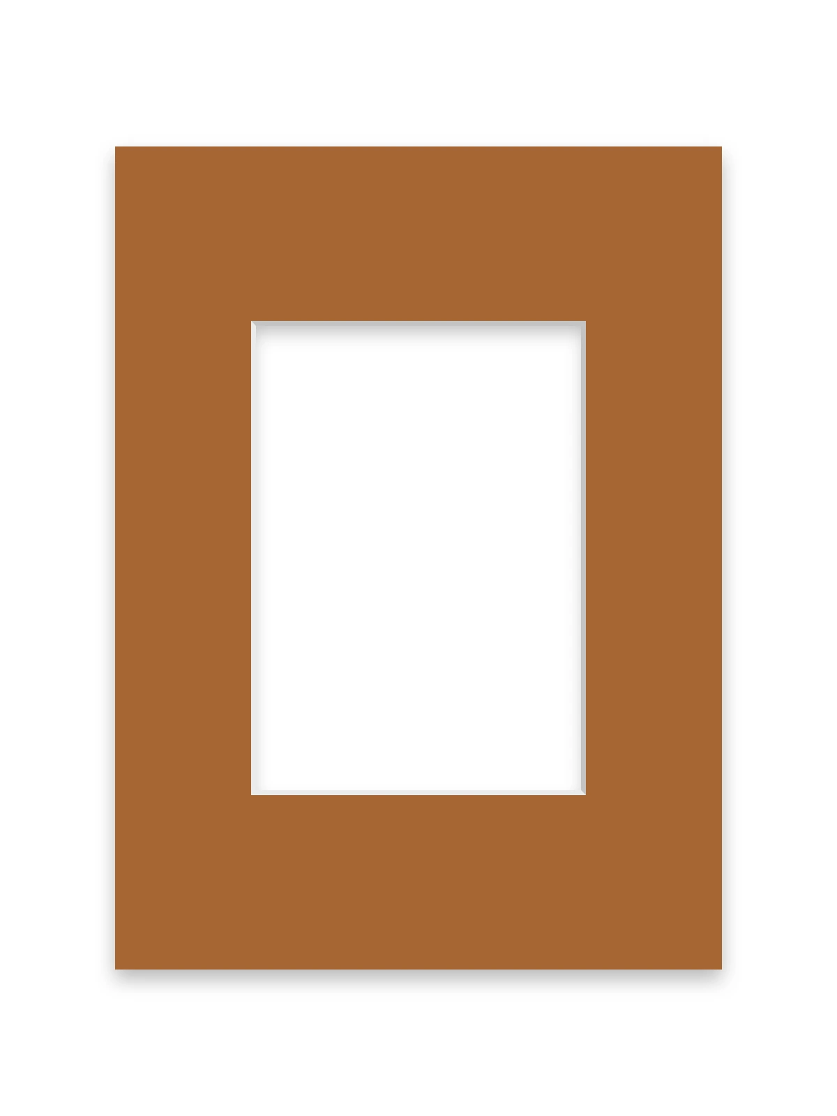 Custom Picture Frame Mount – Cinnamon