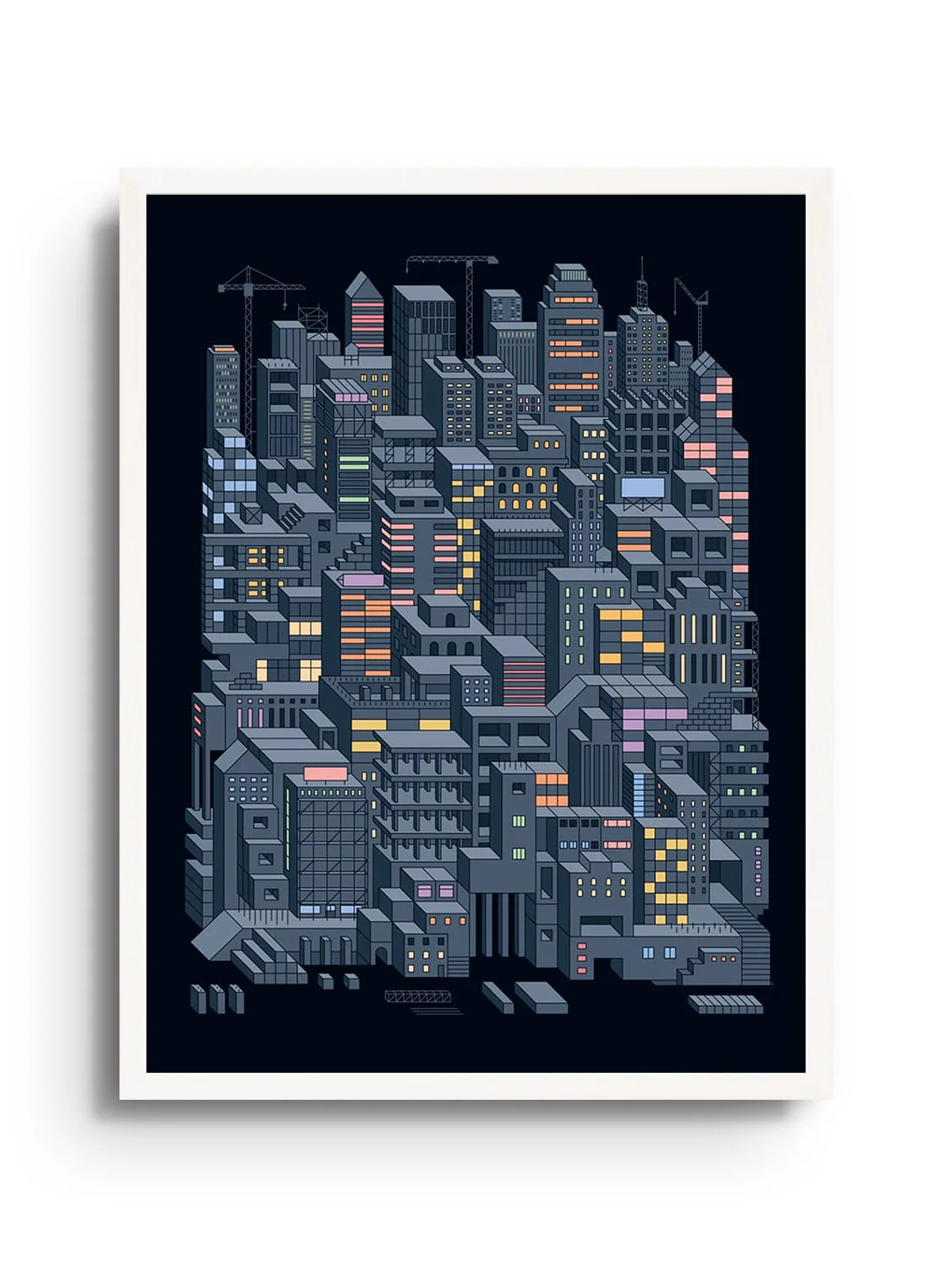 City Builders (Nighttime) - Rick Crane - Image 2