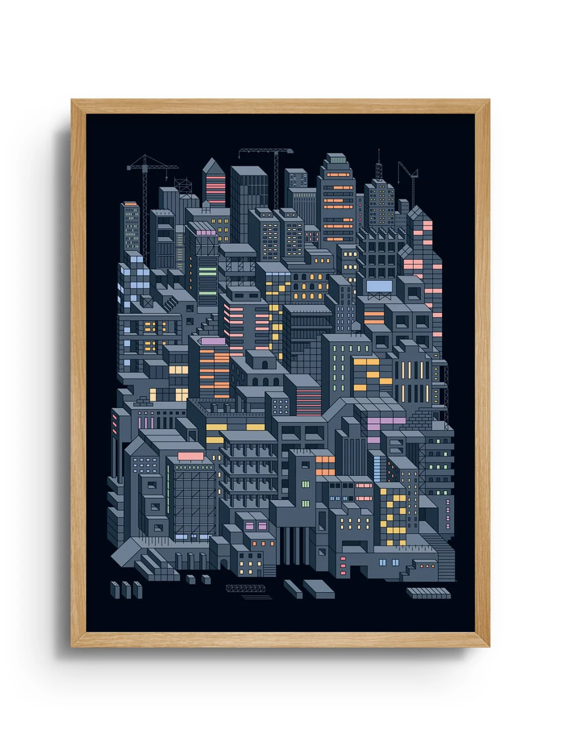City Builders (Nighttime) - Rick Crane - Image 3
