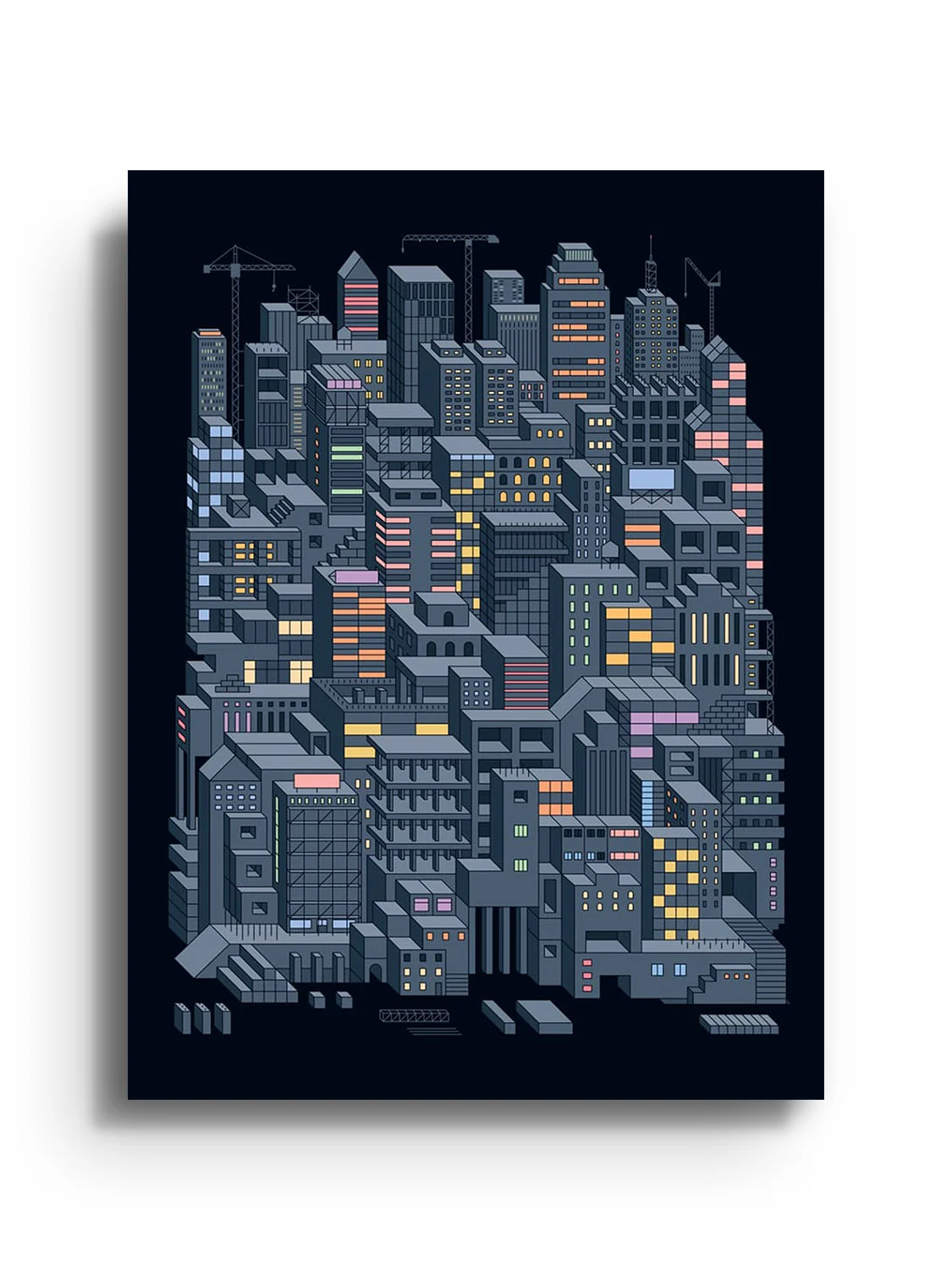 City Builders (Nighttime) - Rick Crane - Image 7
