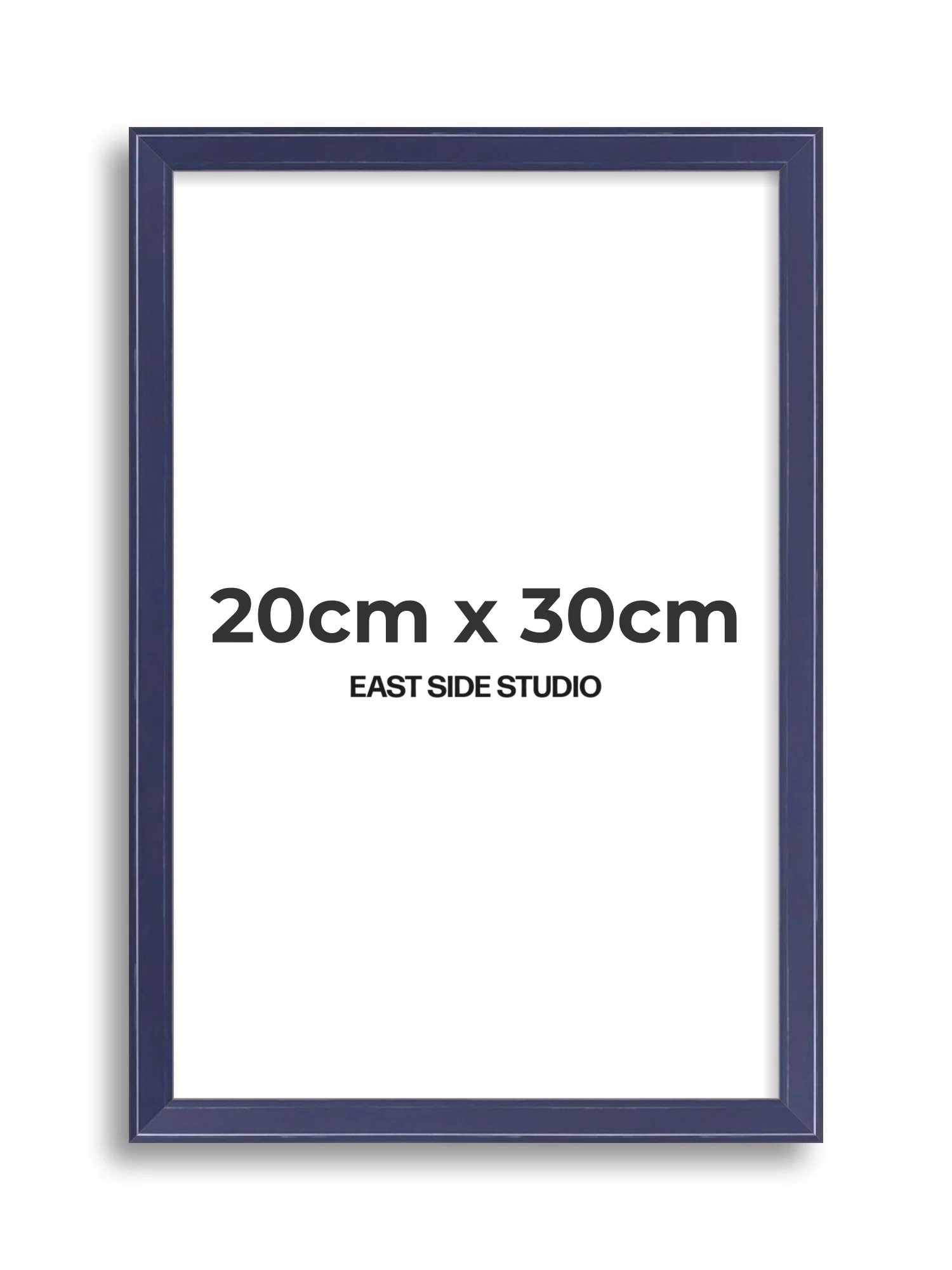 Cobalt Blue Gloss - Premium Wooden Picture Frame - Image 42