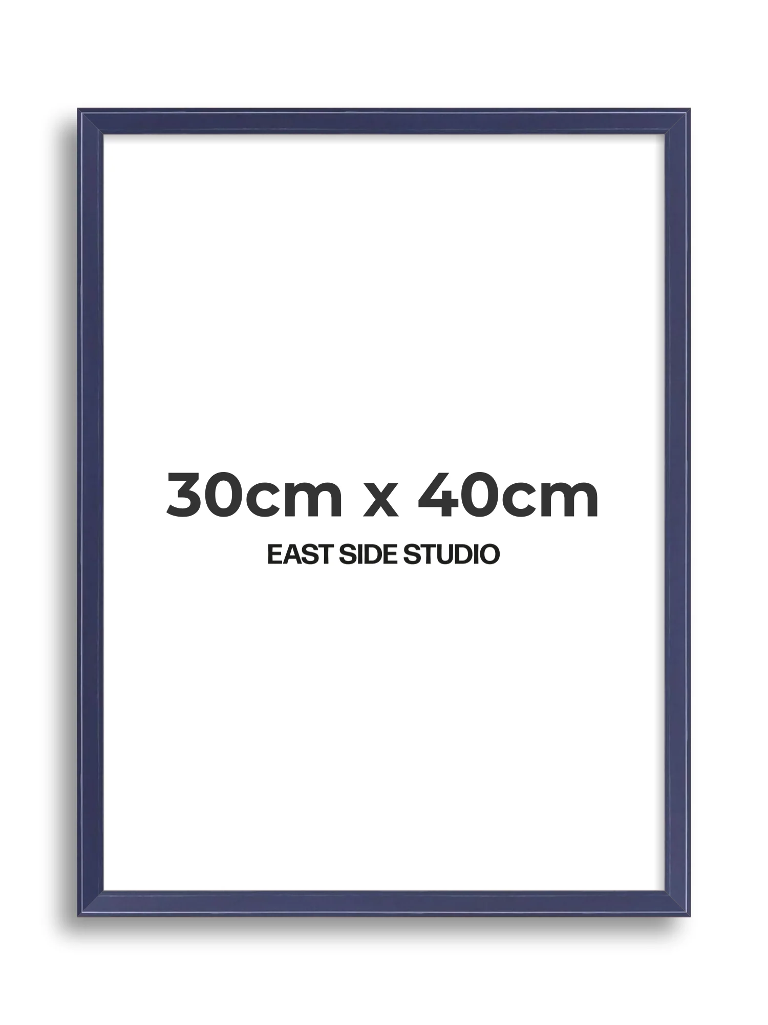 Cobalt Blue Gloss - Premium Wooden Picture Frame - Image 49