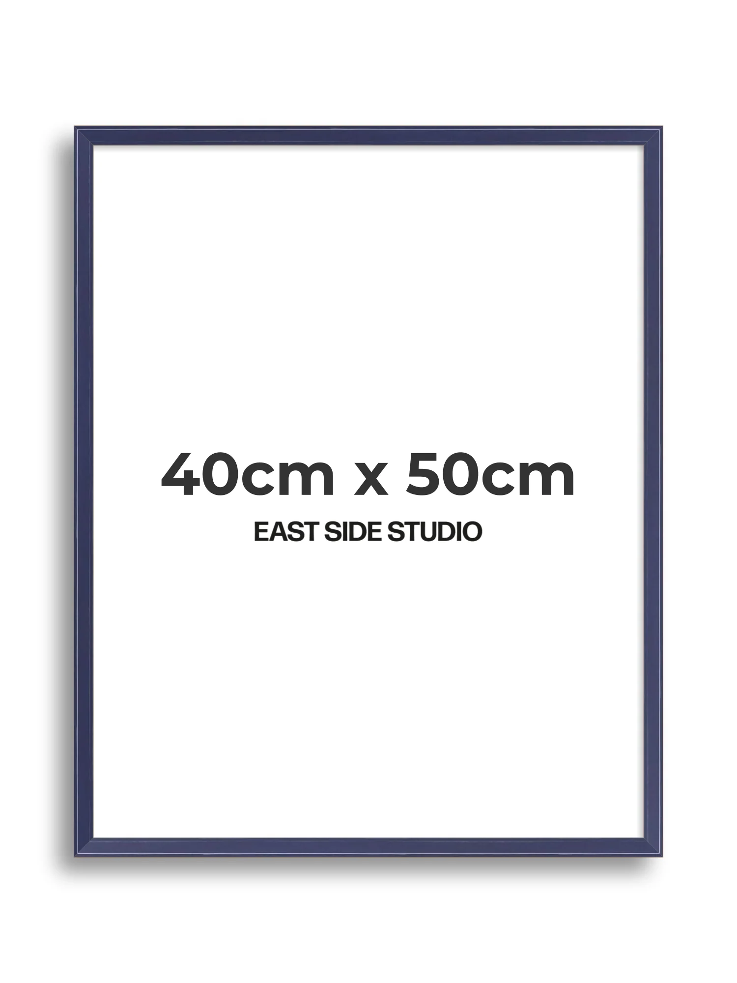 Cobalt Blue Gloss - Premium Wooden Picture Frame - Image 51