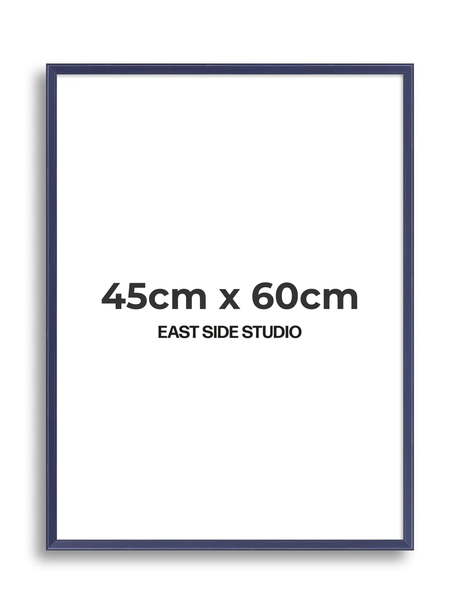Cobalt Blue Gloss - Premium Wooden Picture Frame - Image 54