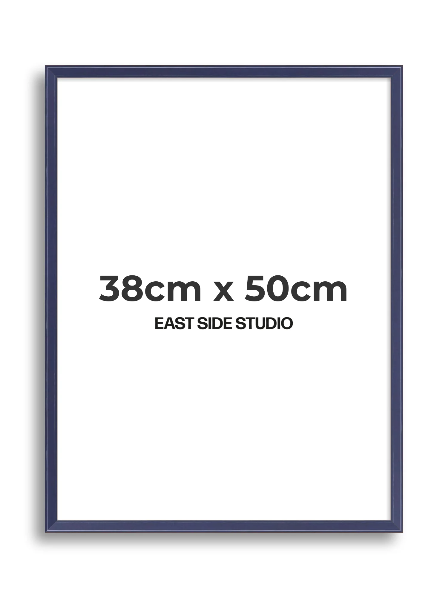 Cobalt Blue Gloss - Premium Wooden Picture Frame - Image 59
