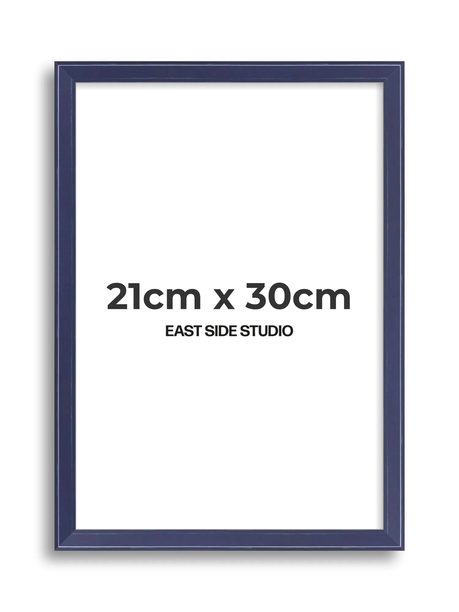 Cobalt Blue Gloss - Premium Wooden Picture Frame - Image 63