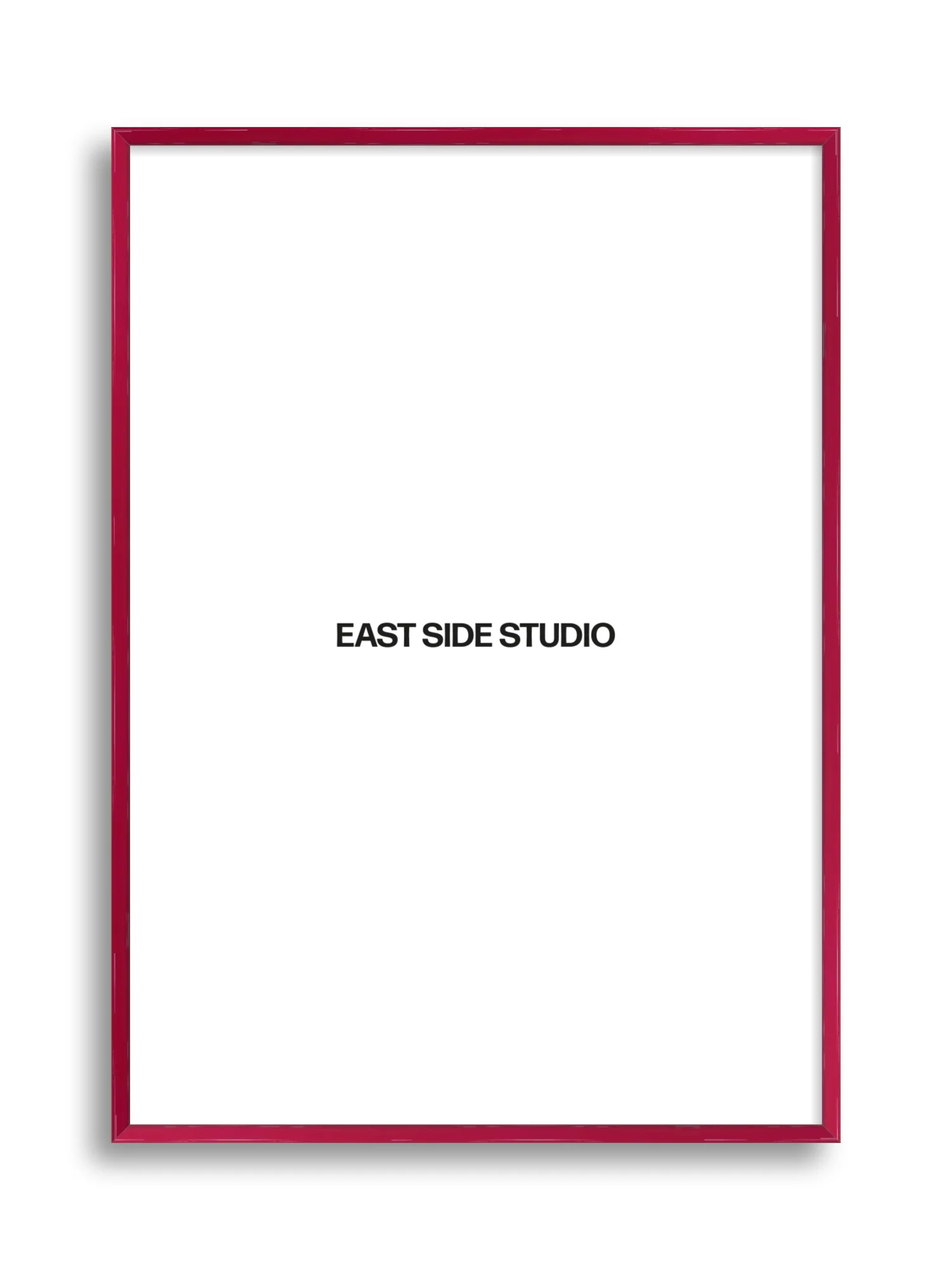 Crimson Red Gloss - Premium Wooden Picture Frame