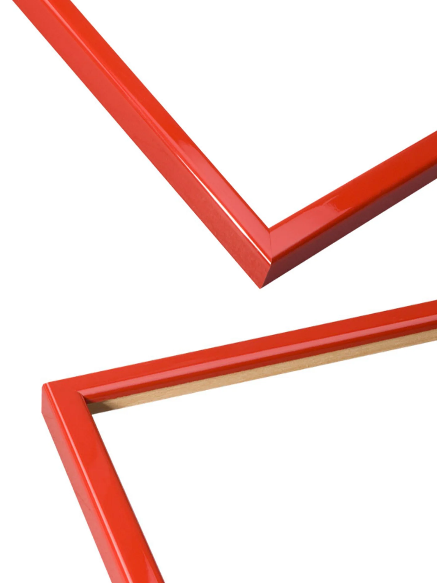 Crimson Red Gloss - Premium Wooden Picture Frame - Image 2