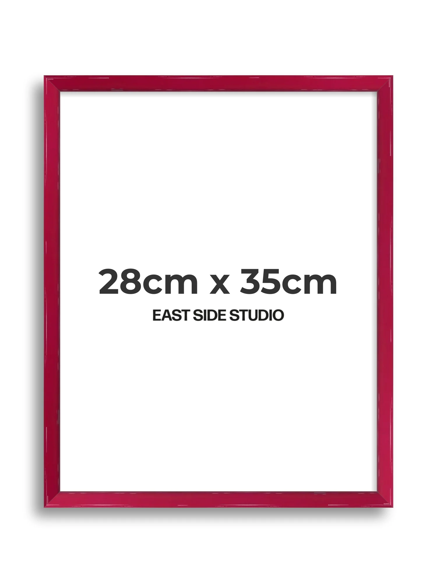 Crimson Red Gloss - Premium Wooden Picture Frame - Image 44
