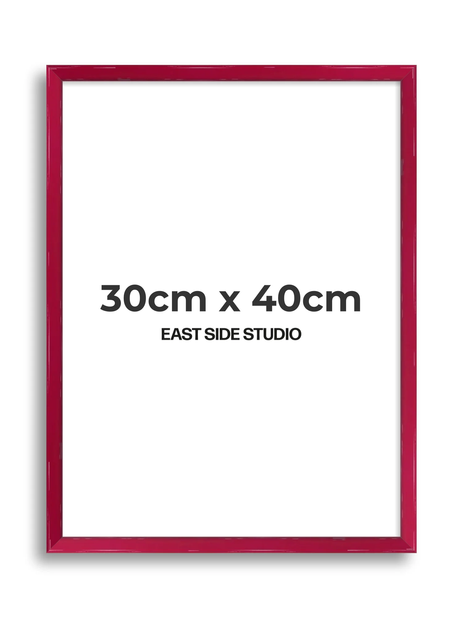 Crimson Red Gloss - Premium Wooden Picture Frame - Image 46