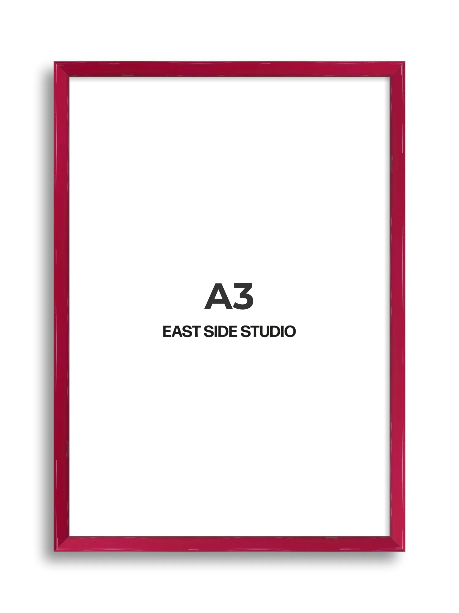Crimson Red Gloss - Premium Wooden Picture Frame - Image 50