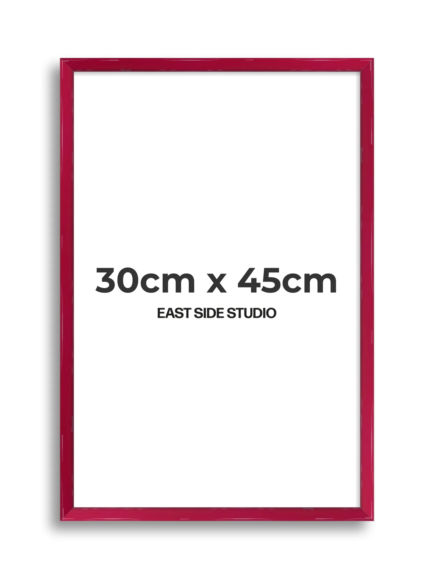 Crimson Red Gloss - Premium Wooden Picture Frame - Image 52