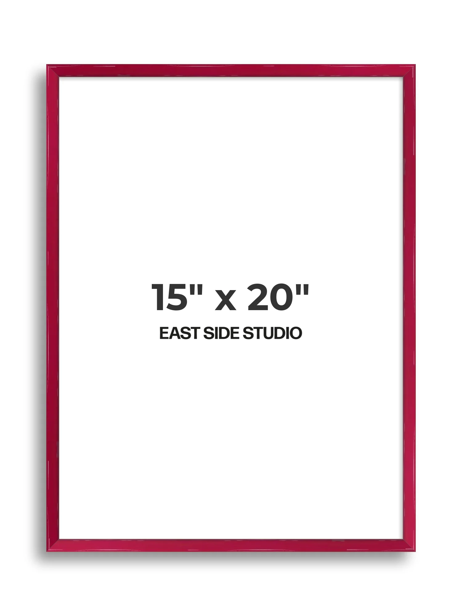 Crimson Red Gloss - Premium Wooden Picture Frame - Image 60