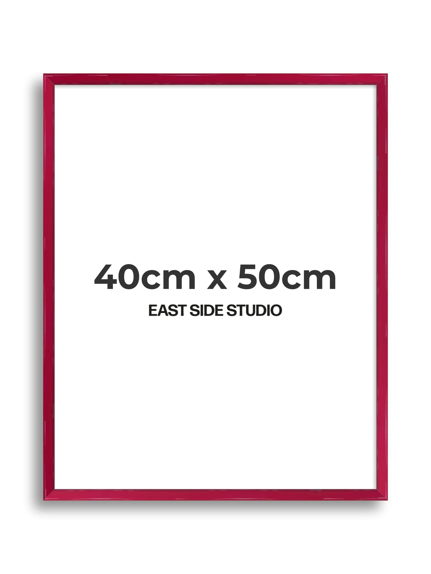 Crimson Red Gloss - Premium Wooden Picture Frame - Image 61