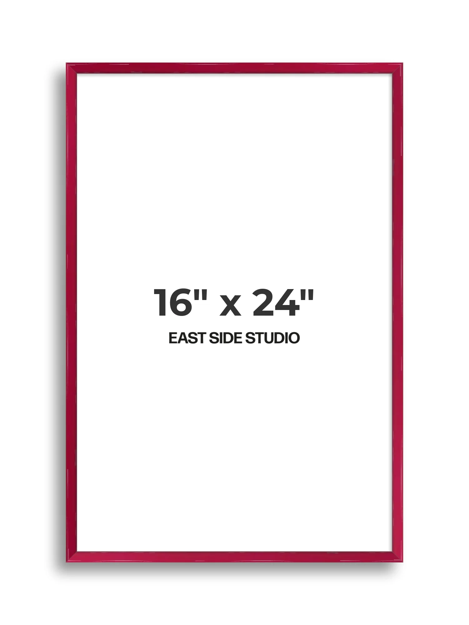 Crimson Red Gloss - Premium Wooden Picture Frame - Image 66