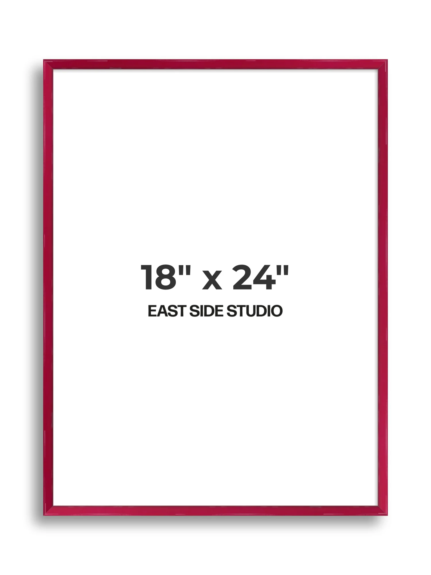 Crimson Red Gloss - Premium Wooden Picture Frame - Image 71