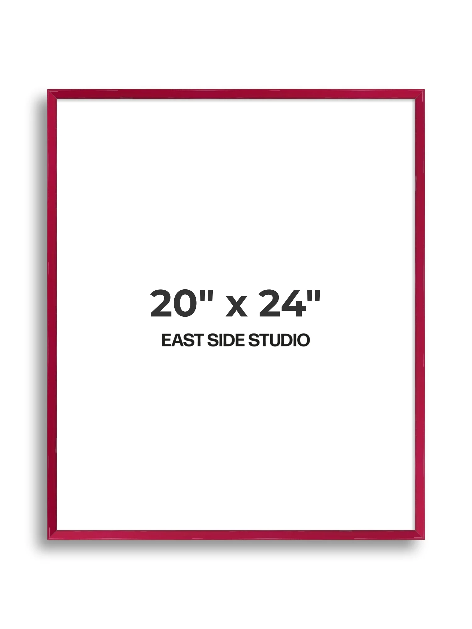 Crimson Red Gloss - Premium Wooden Picture Frame - Image 73