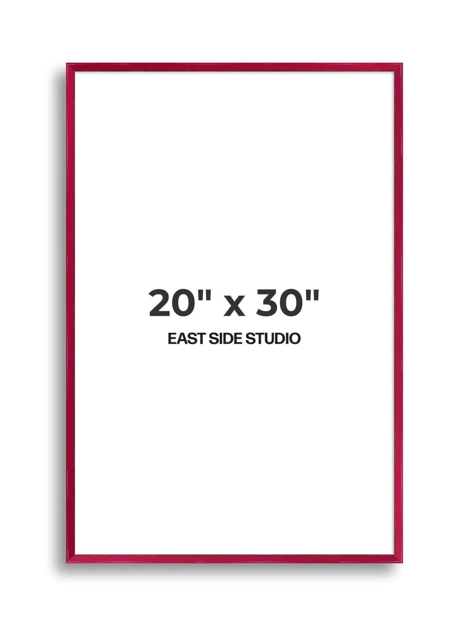 Crimson Red Gloss - Premium Wooden Picture Frame - Image 78