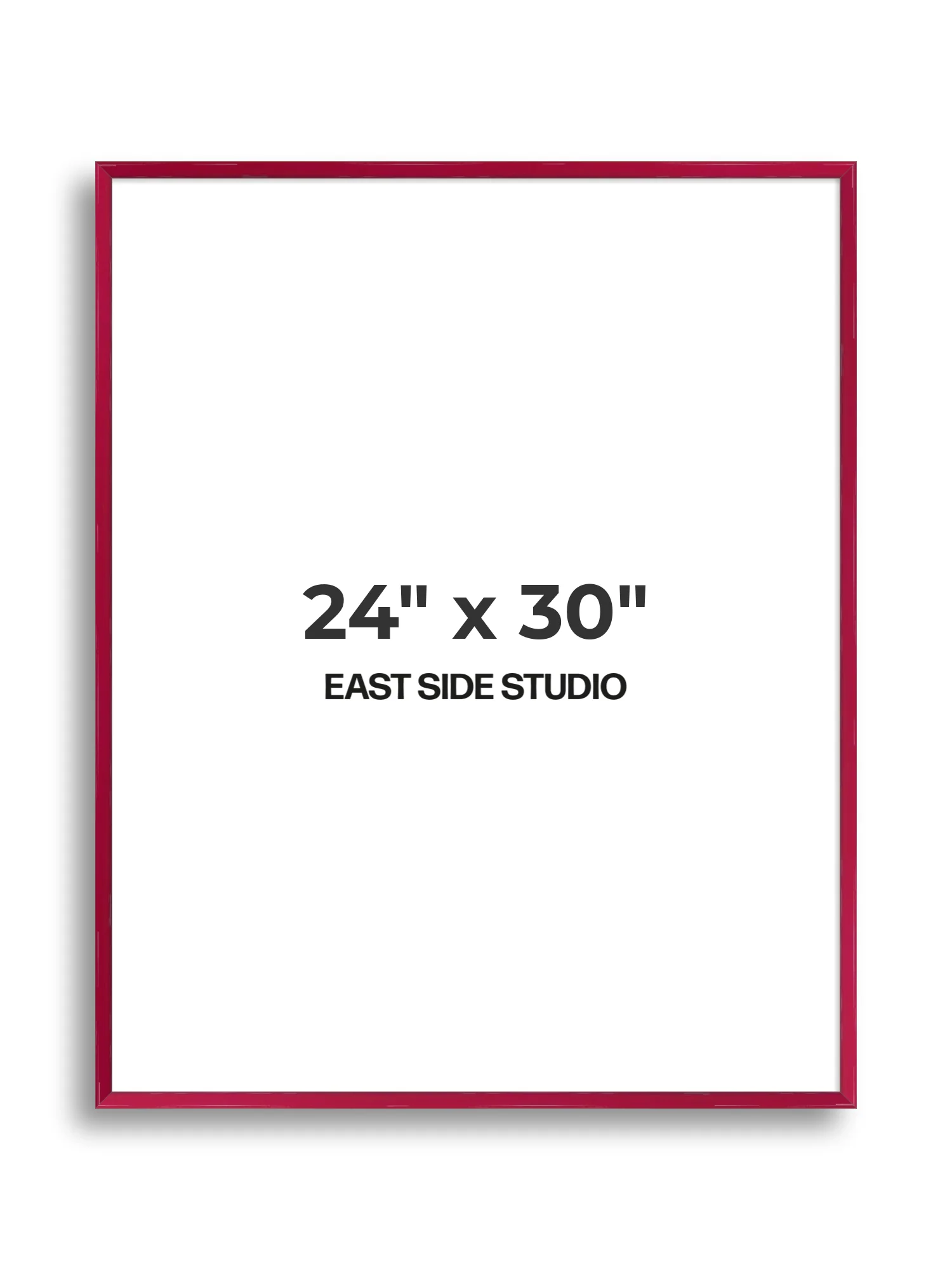 Crimson Red Gloss - Premium Wooden Picture Frame - Image 79