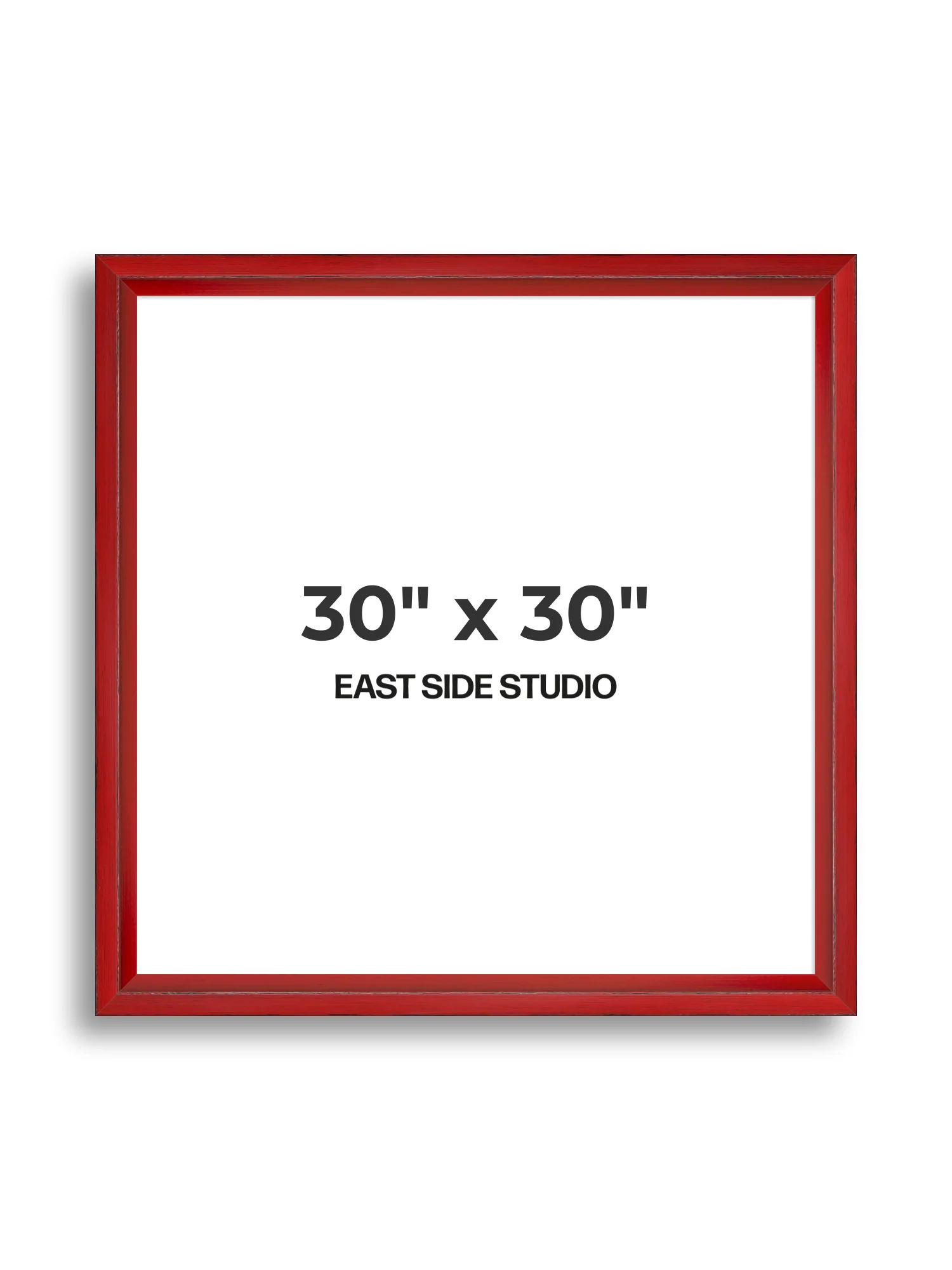 Crimson Red - Premium Canvas Tray Frame - Image 87